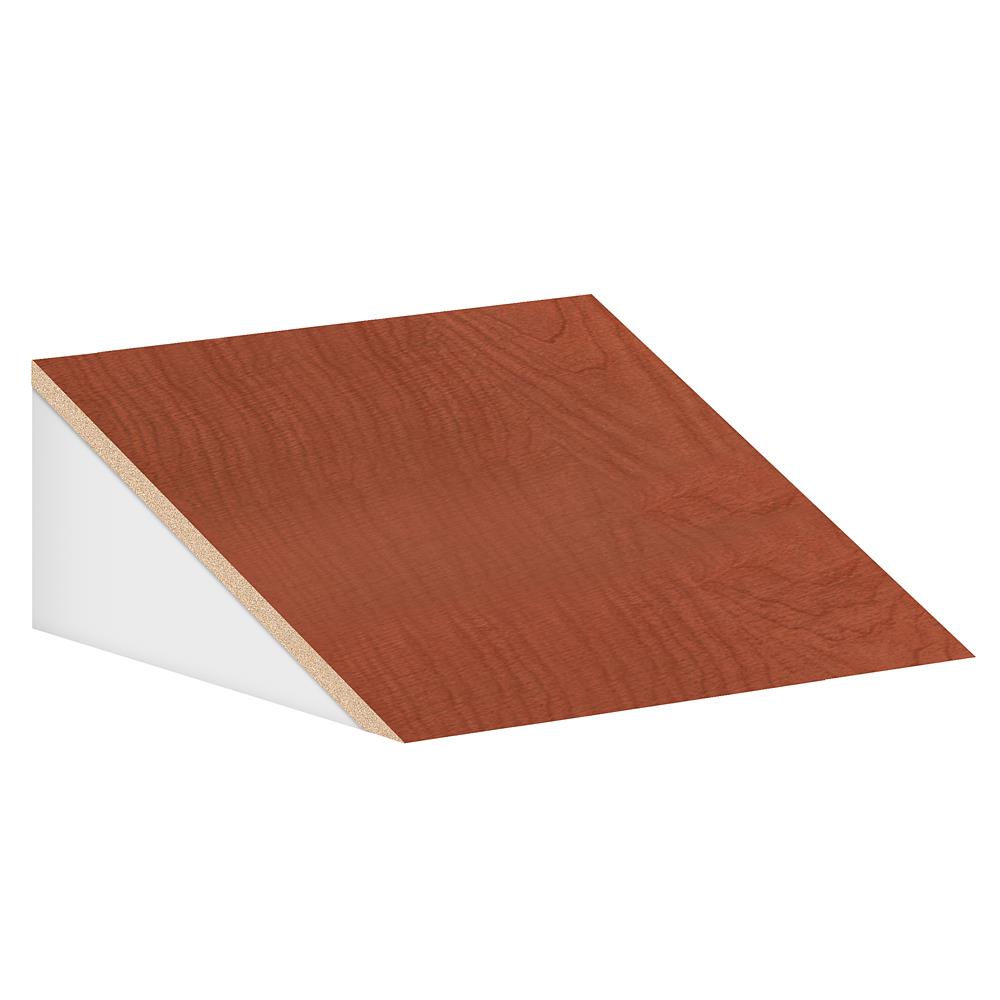 SALSBURY INDUSTRIES 30051CHE Sloping Hood- for Open Access Designer Locker and Designer Gear Locker- 18 -in Deep- Cherry