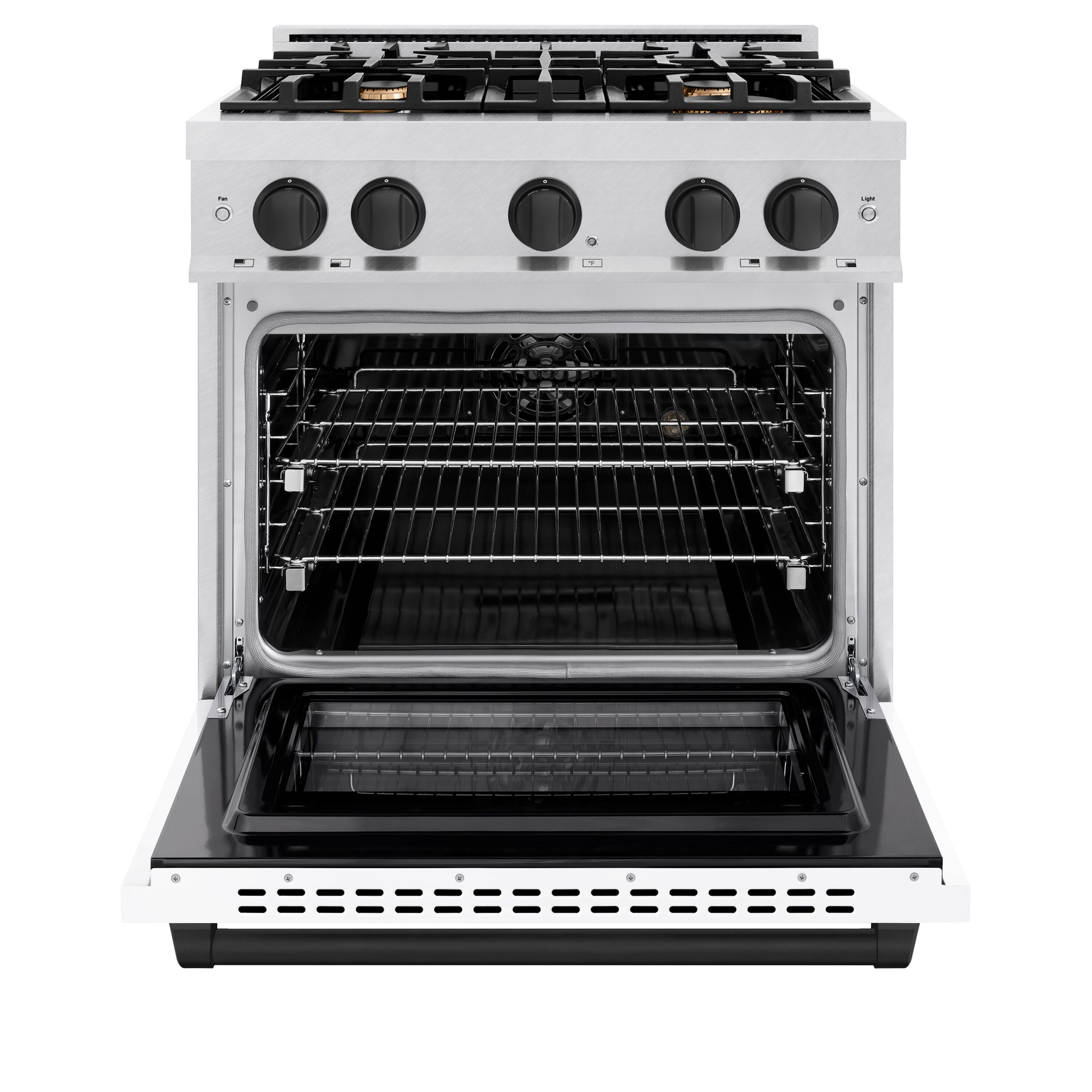 ZLINE KITCHEN & BATH HDRSZ-WM-30-MB Dual-Fuel-Ranges - View #4