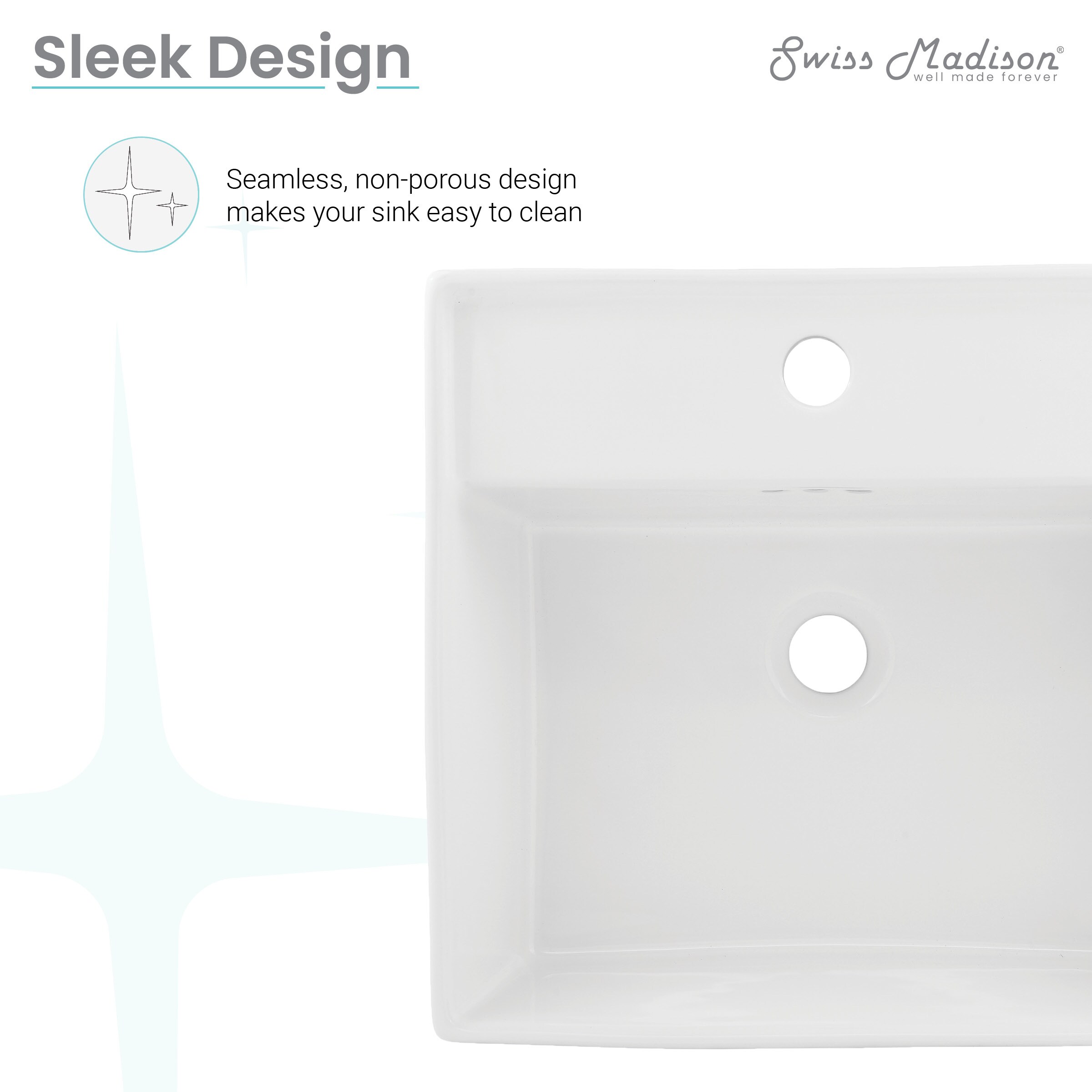 Swiss Madison SM-25-WSSTR03WH Bath-Sink - View #5