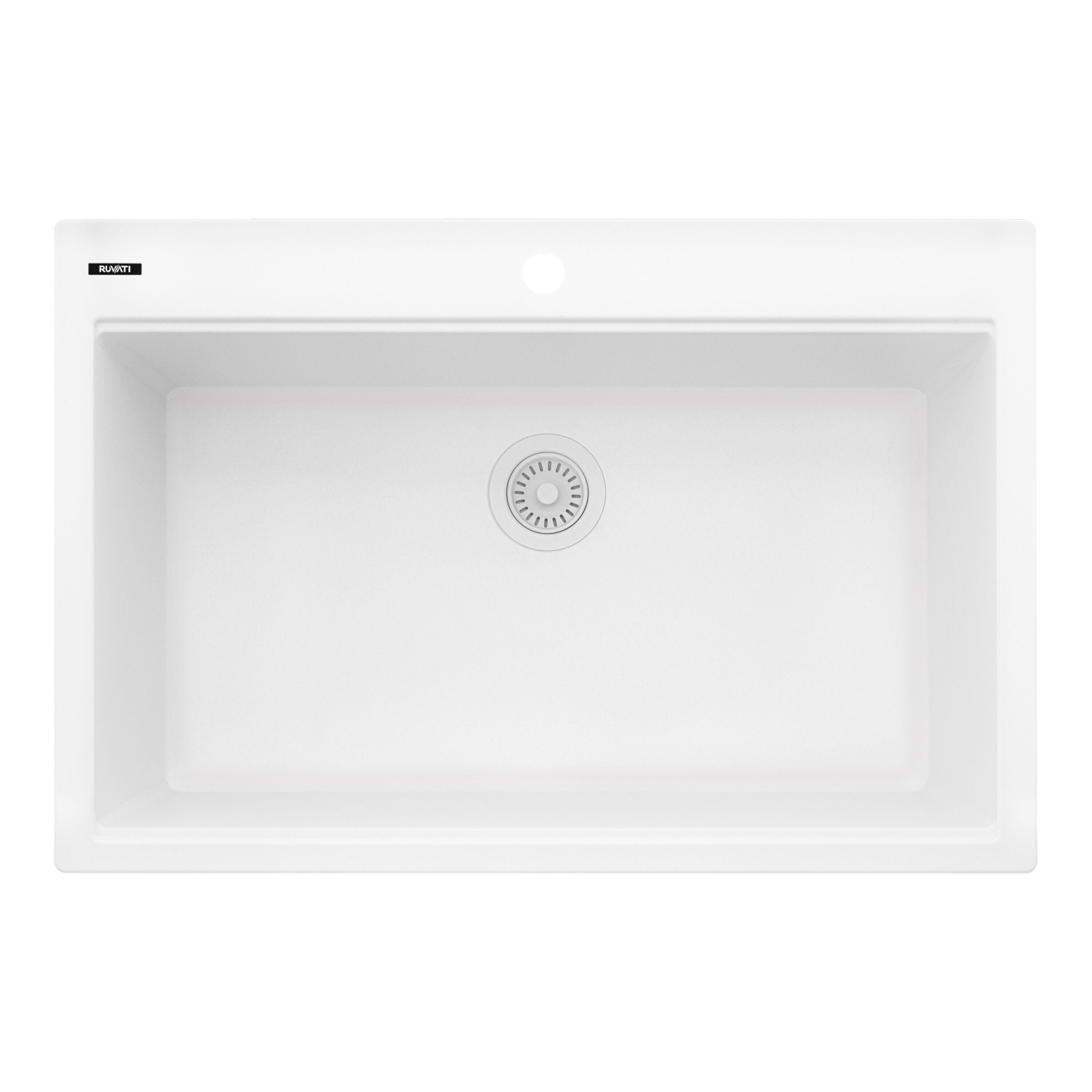 Ruvati RVG1306WH Kitchen-Sinks - View #2