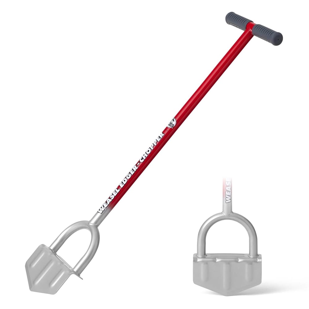 Garden Weasel -  Carbon Steel Garden Edger Steel Handle 1 pk