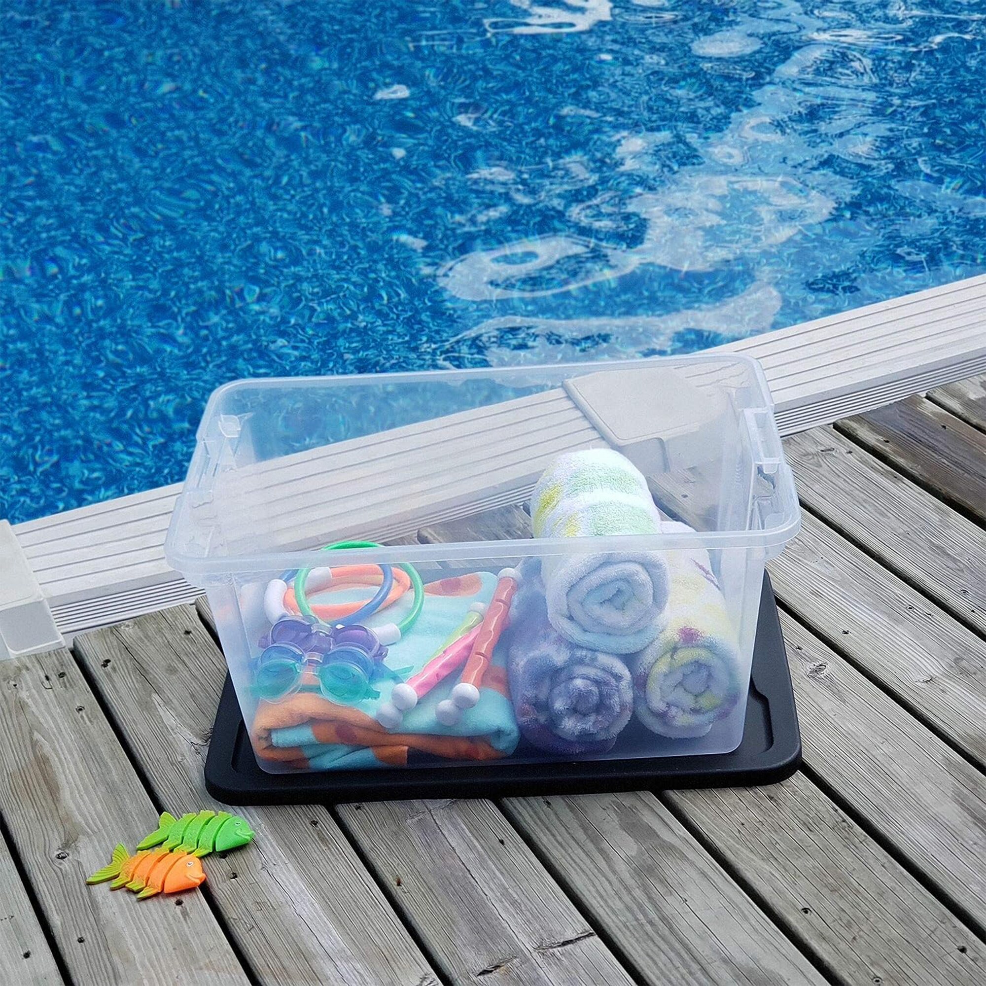 Homz Products 323714 Plastic-Storage-Totes - View #12