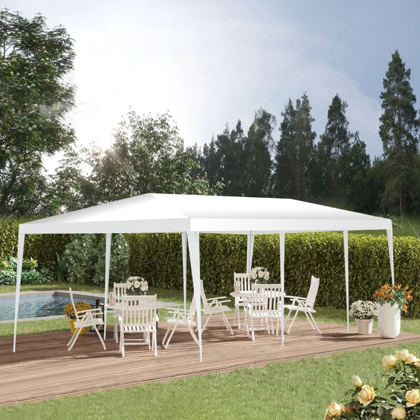 WELLFOR TGS2064WH Canopy-Storage - View #2