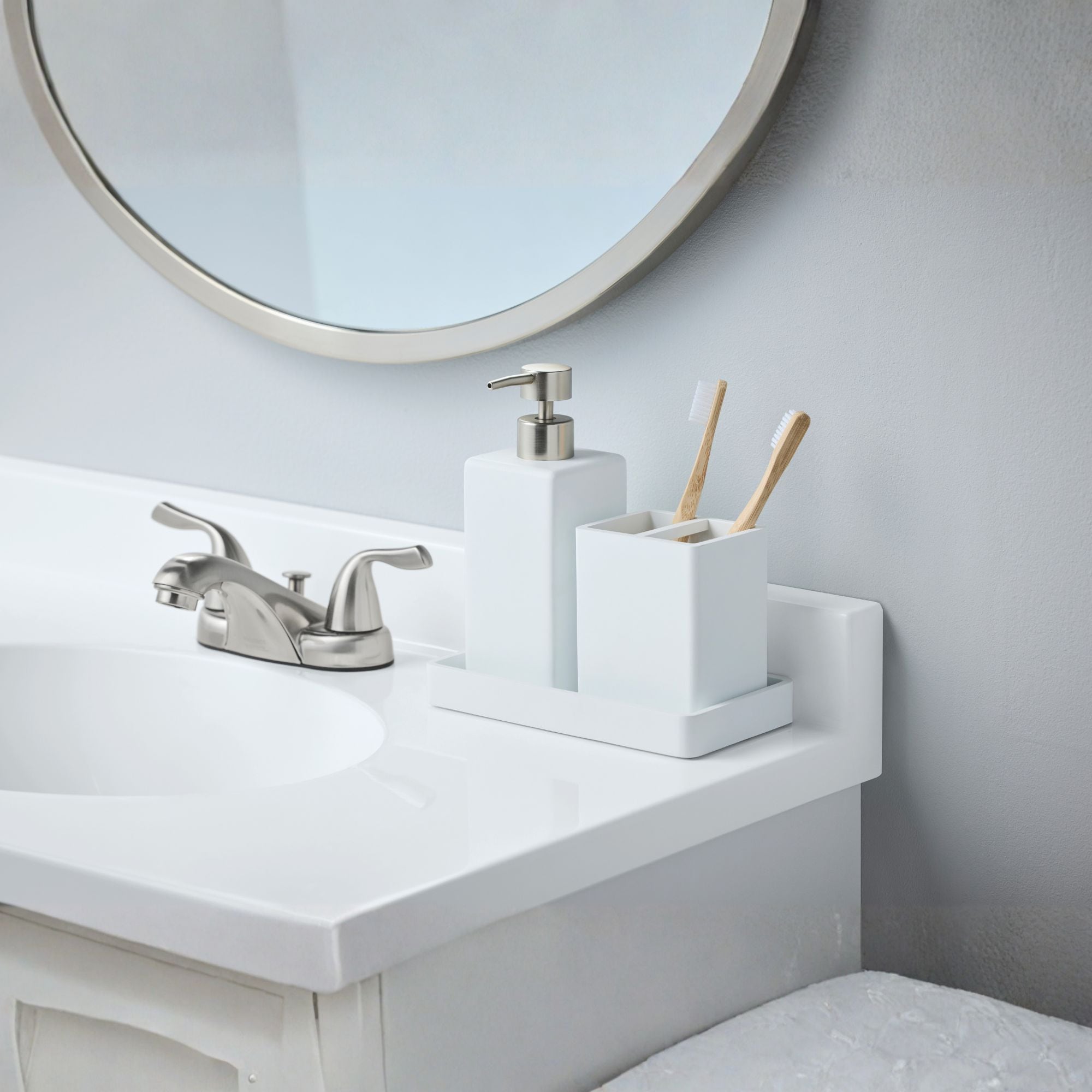 Style Selections BE202SSLWT Bathroom-Accessories - View #2