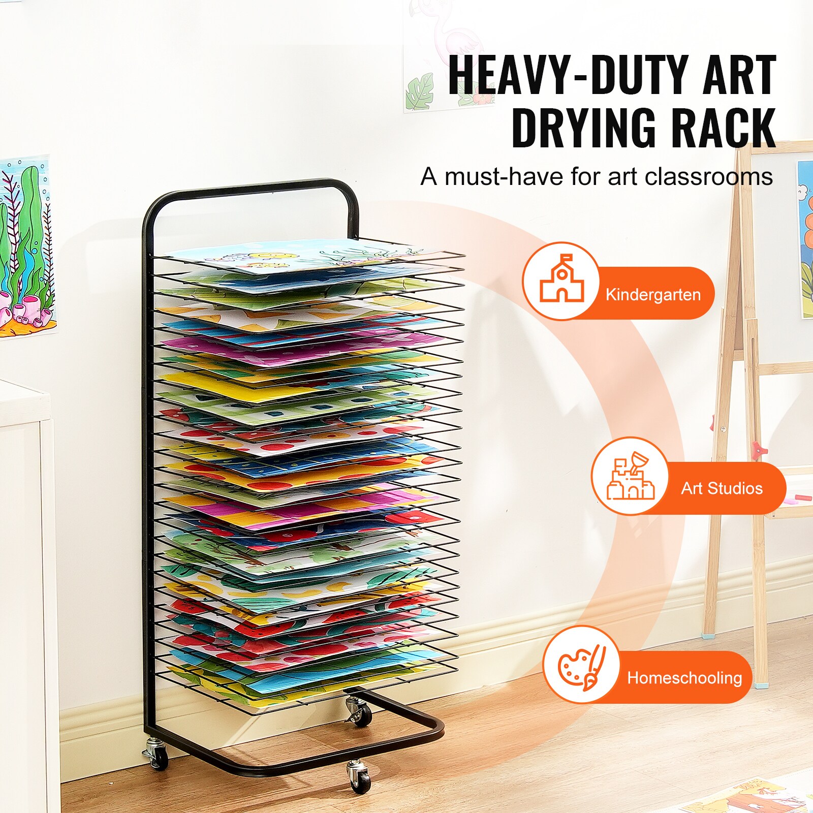 VEVOR SCJSYSGZJSTS08012V0 Organizers-Drying-Racks - View #2