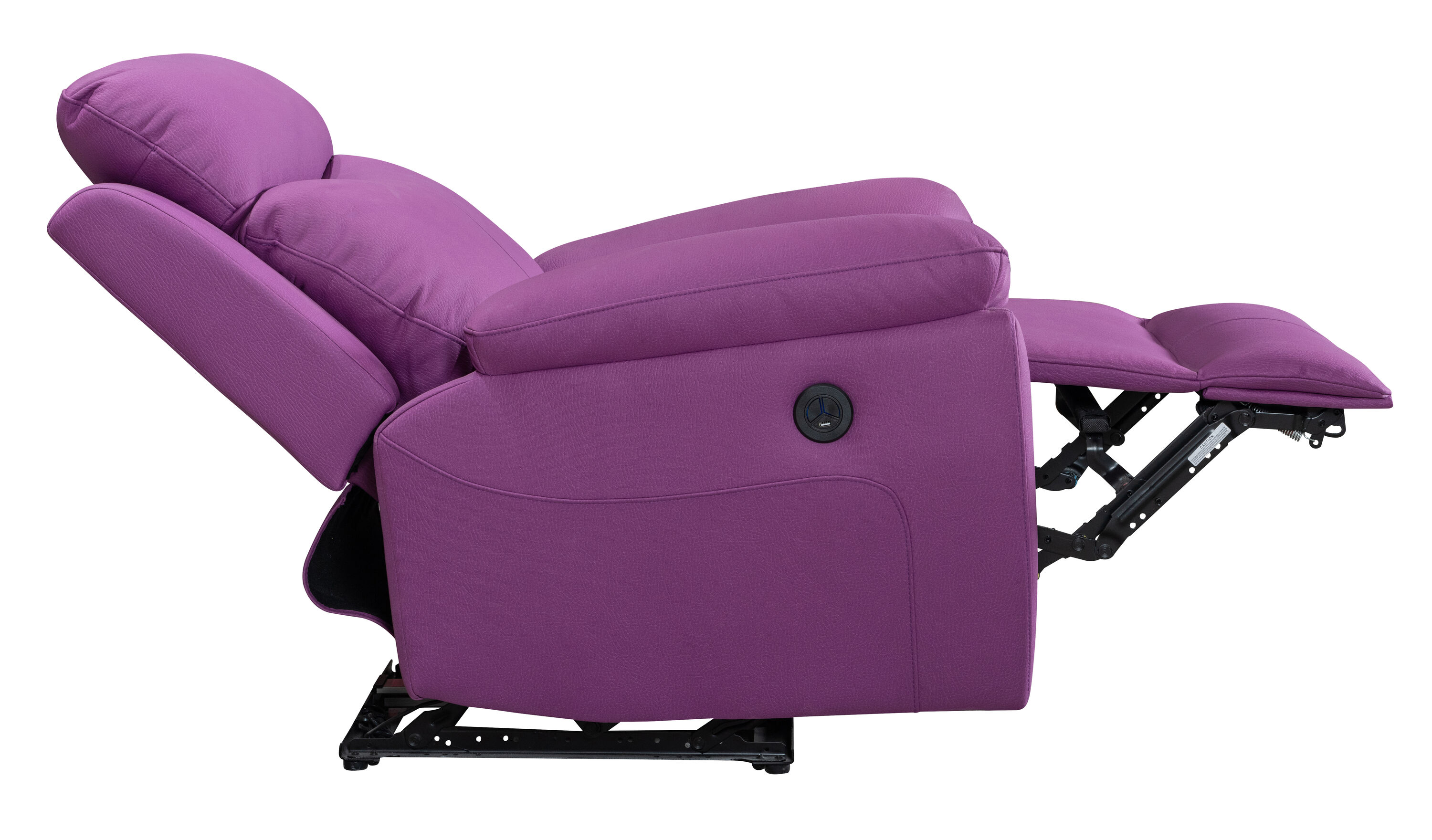 Trademark Innovations Portable Multiuse Adjustable Recliner Stadium Seat, 1  Count (Pack of 1), Purple