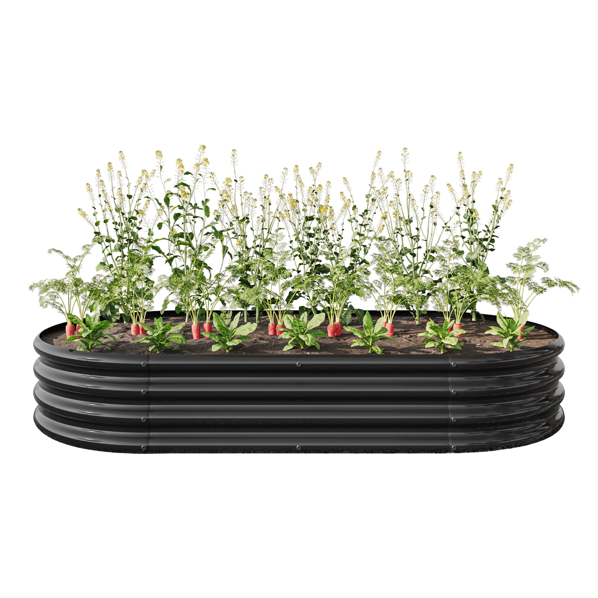Zeus & Ruta 840GARBED-25 Raised-Garden-Beds - View #4