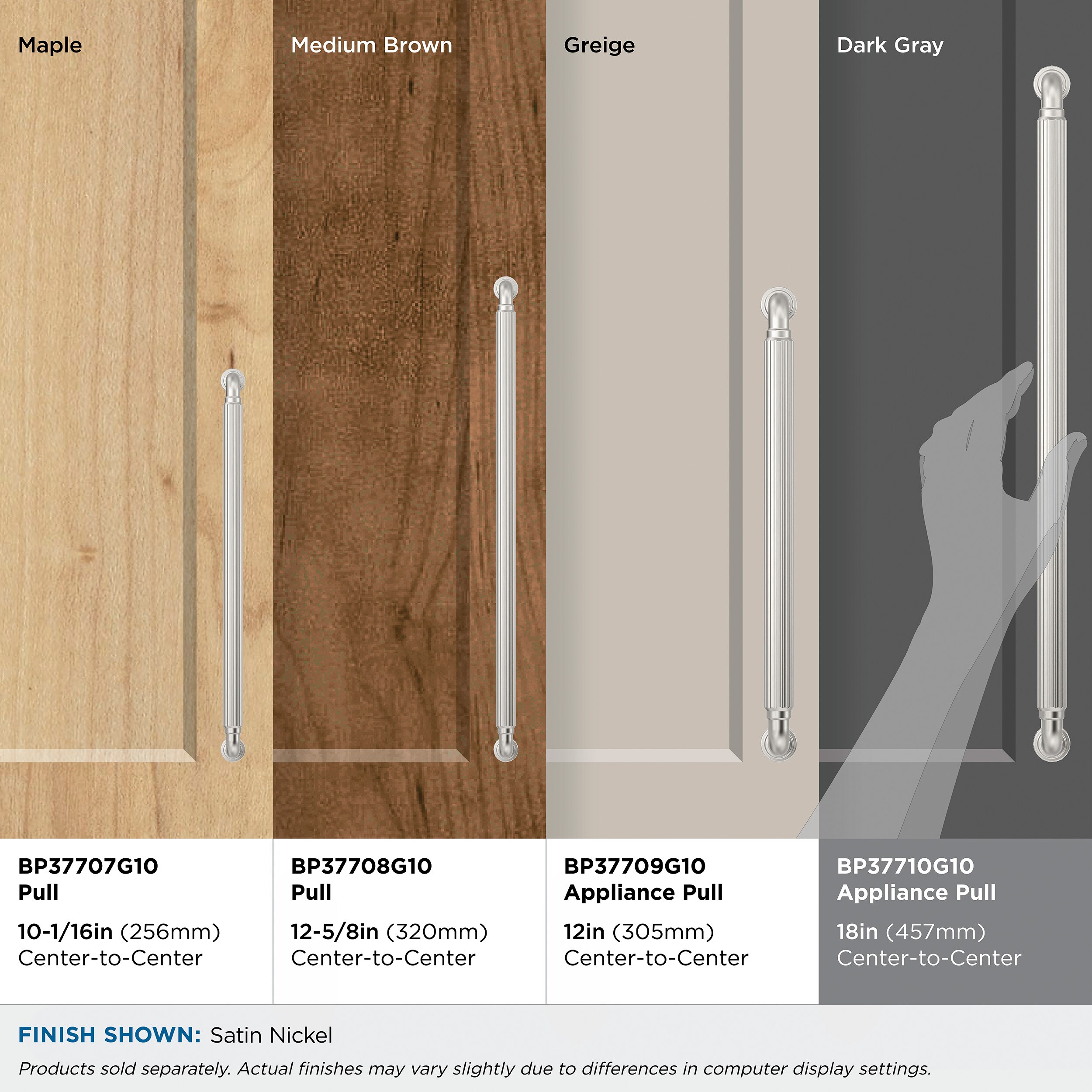 Amerock BP37710G10 Cabinet-Pulls - View #7