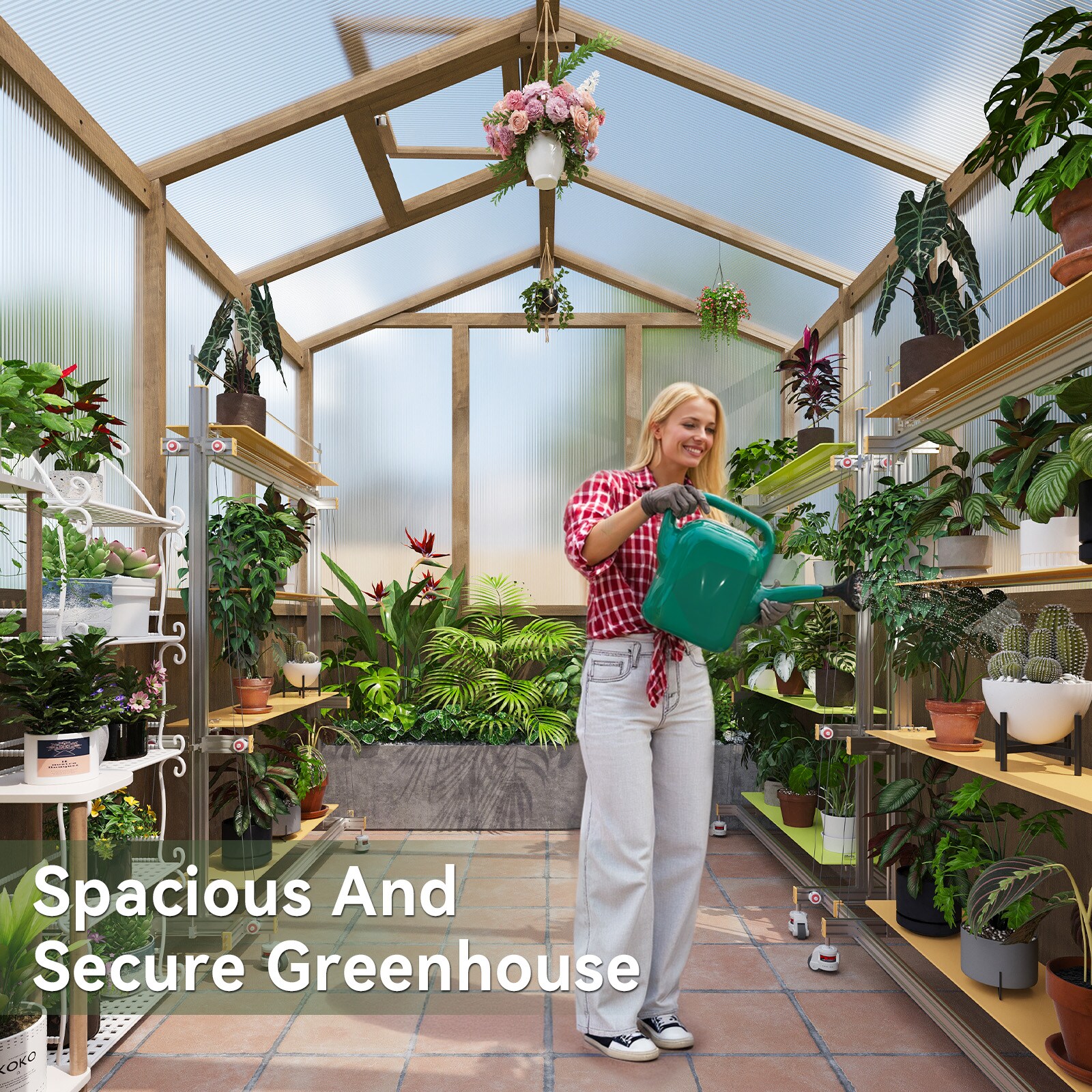 AOXUN ZZGL-00101GR greenhouses - View #6