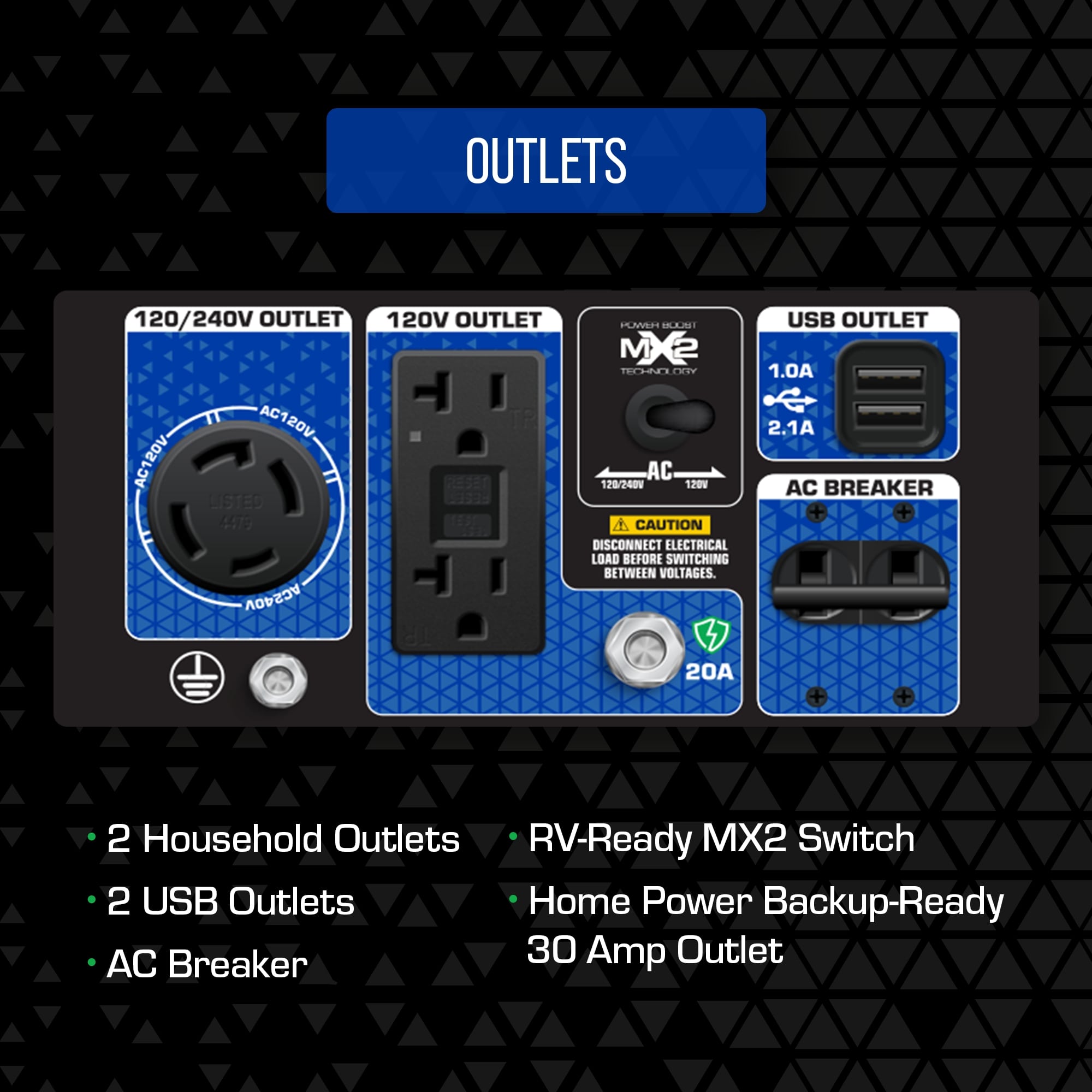 DuroMax XP4850HX Portable-Generators - View #8