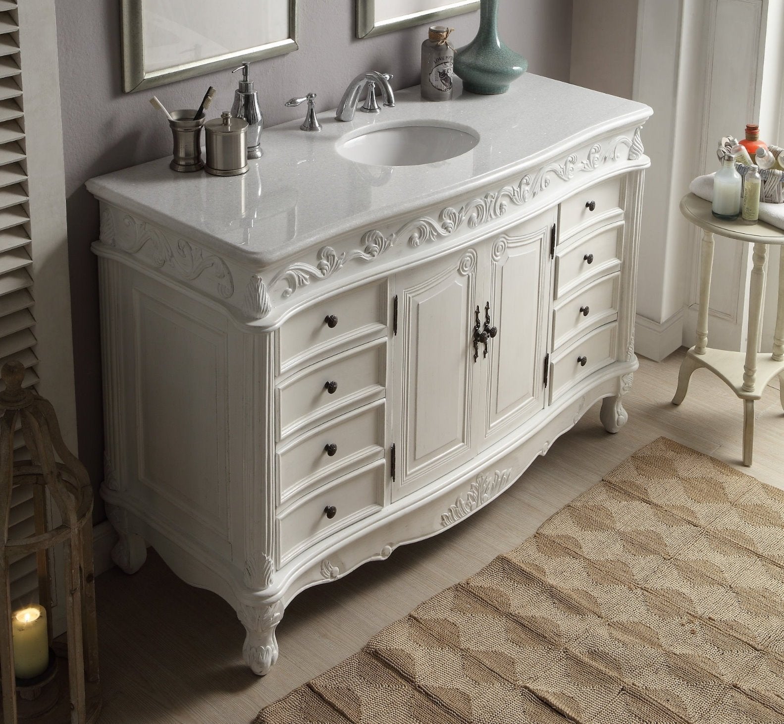 Benton Collection CF-3882W-AW-56 Bath-Vanity-Combo - View #7
