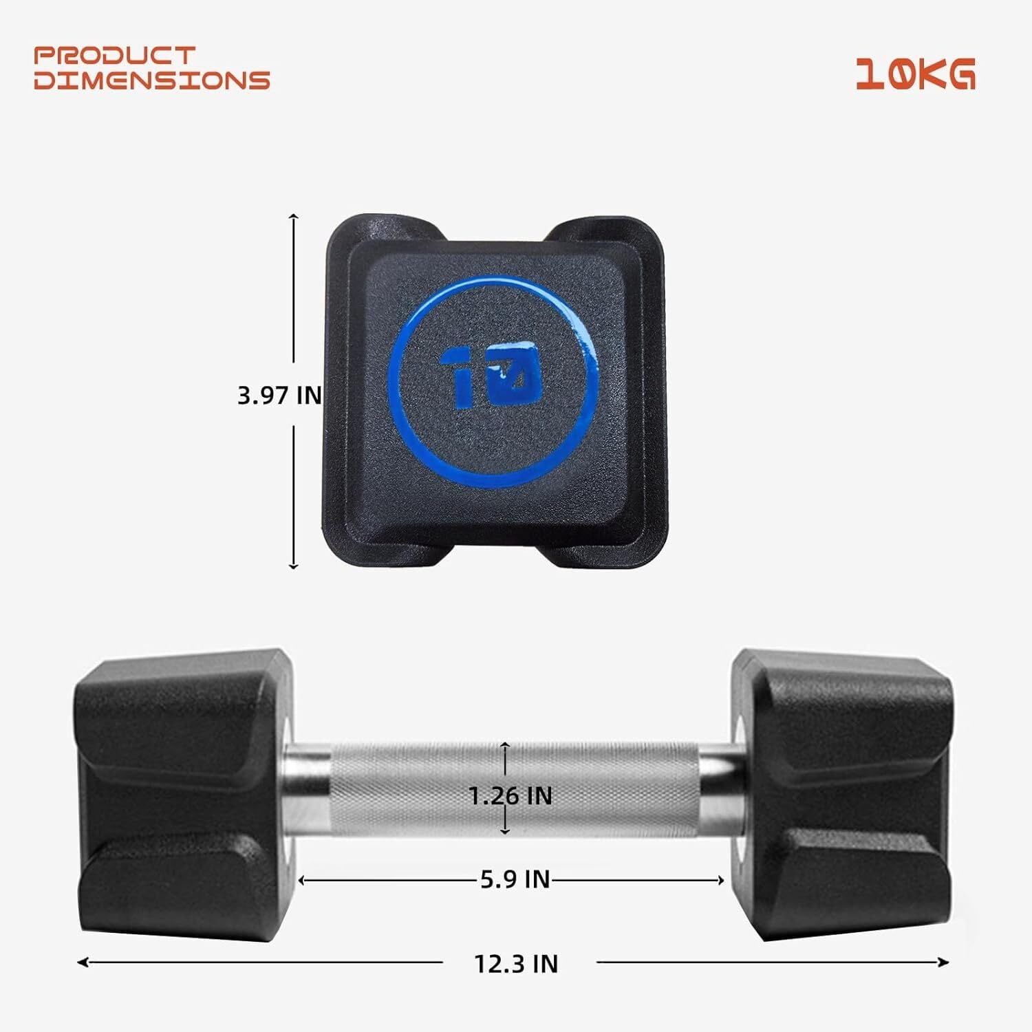 Qeetex GGL-POU-0A78L345 Barbells-Weight-Bars-Plates - View #2