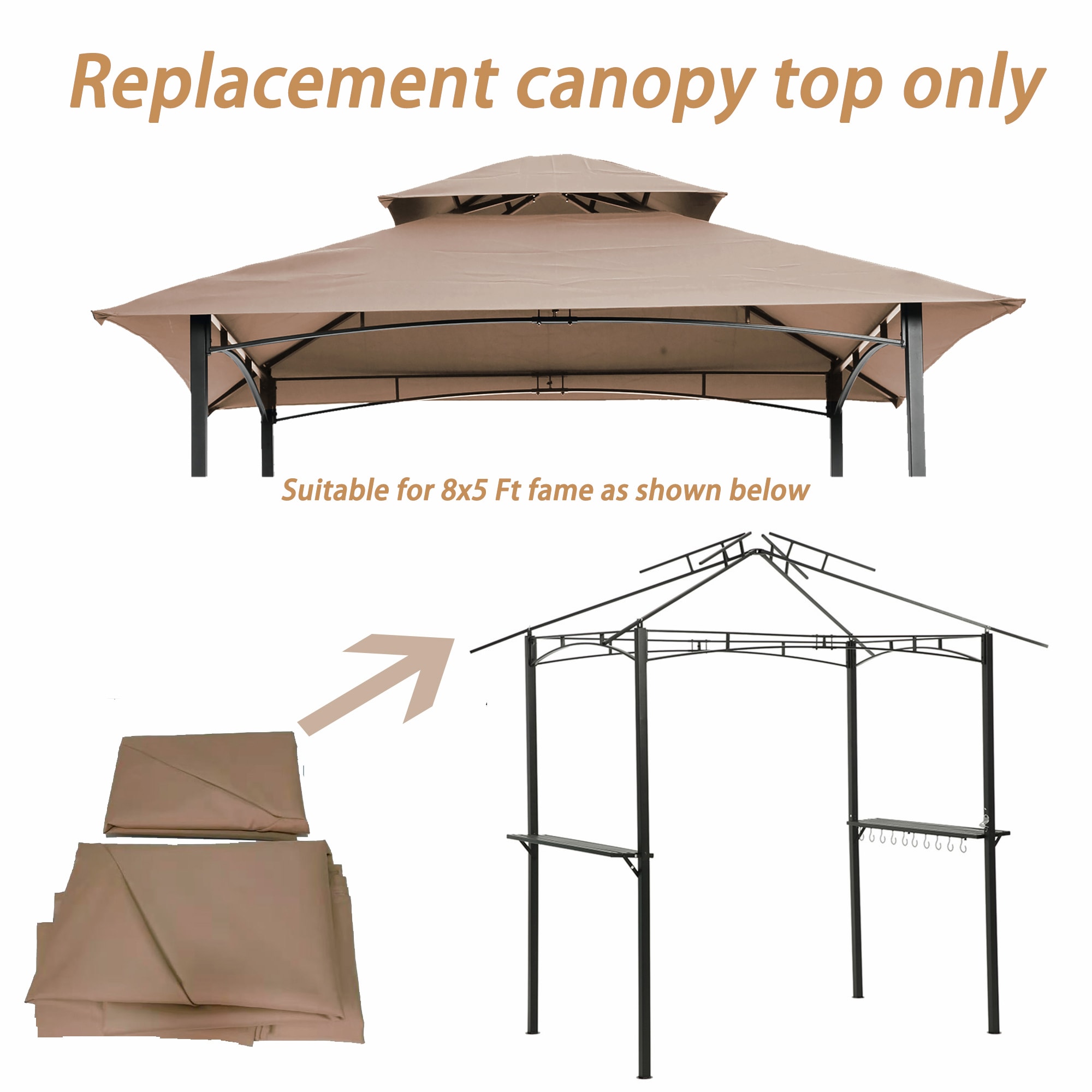 Replacement Canopy Gazebos Pergolas Canopies at Lowes