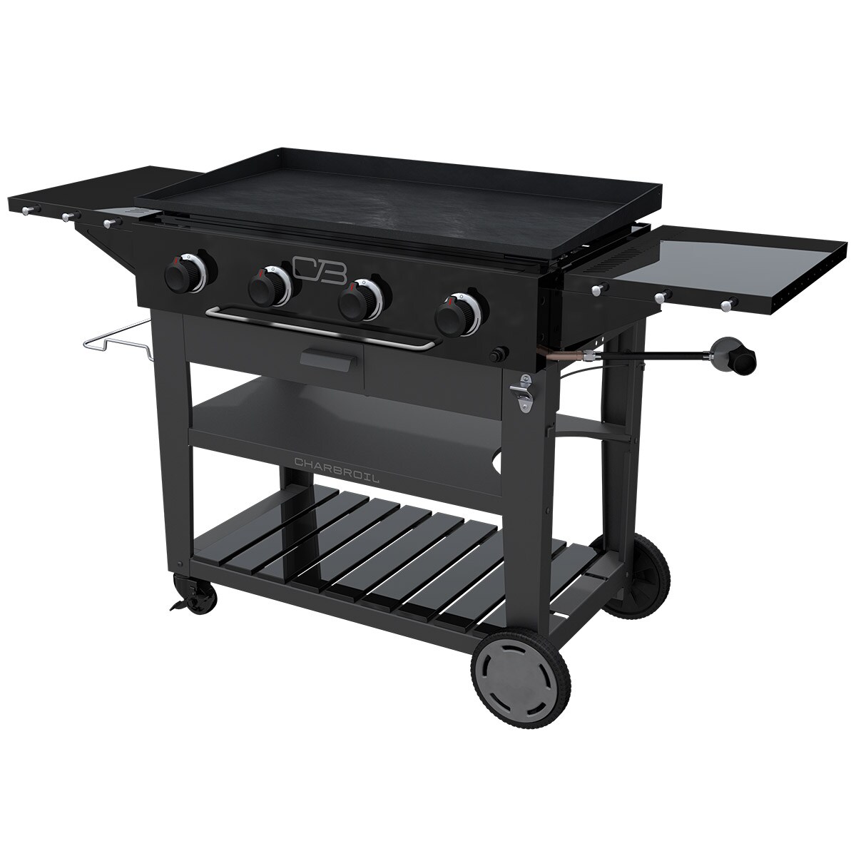 Char Broil 36 in Performance Griddle 4 Burner Liquid Propane Flat