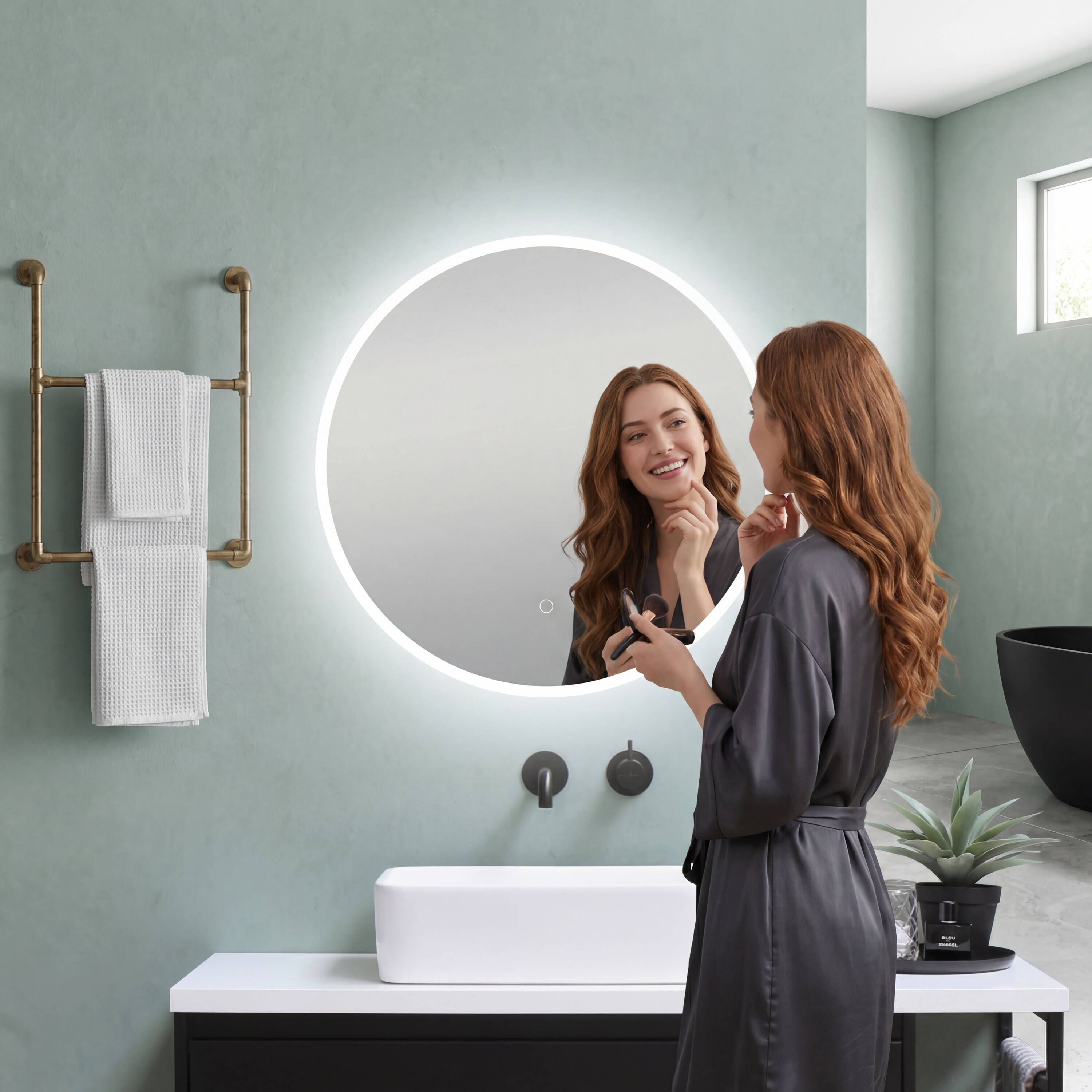 Dreamwerks LACN035 Framed-Bath-Mirrors - View #5
