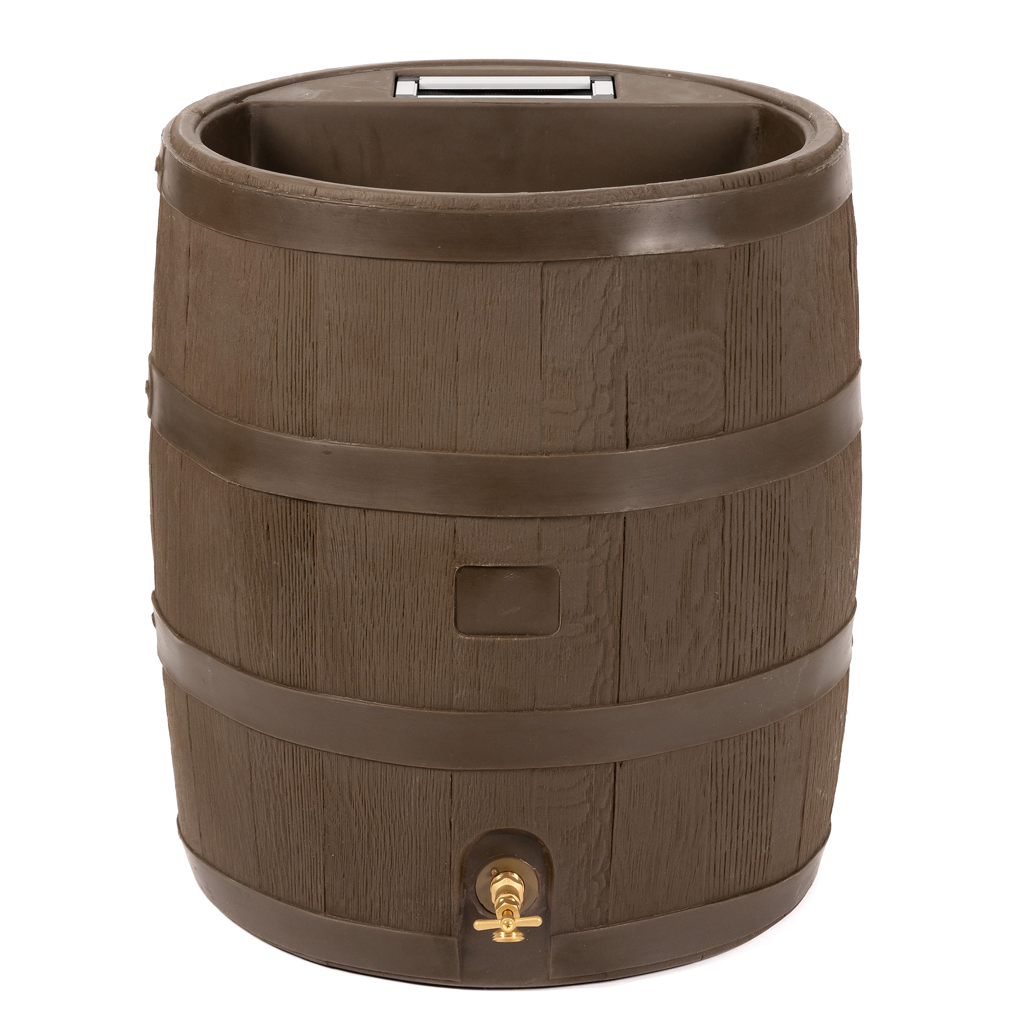 RTS Home Accents 551300100A5681 35-Gallon Brown Plastic Rain Barrel Spigot
