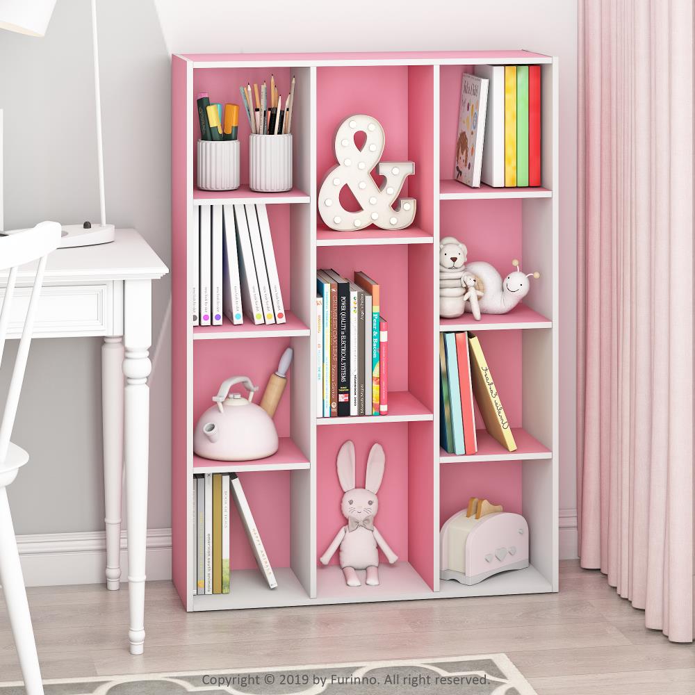 Furinno 11107WHPI bookcases - View #6
