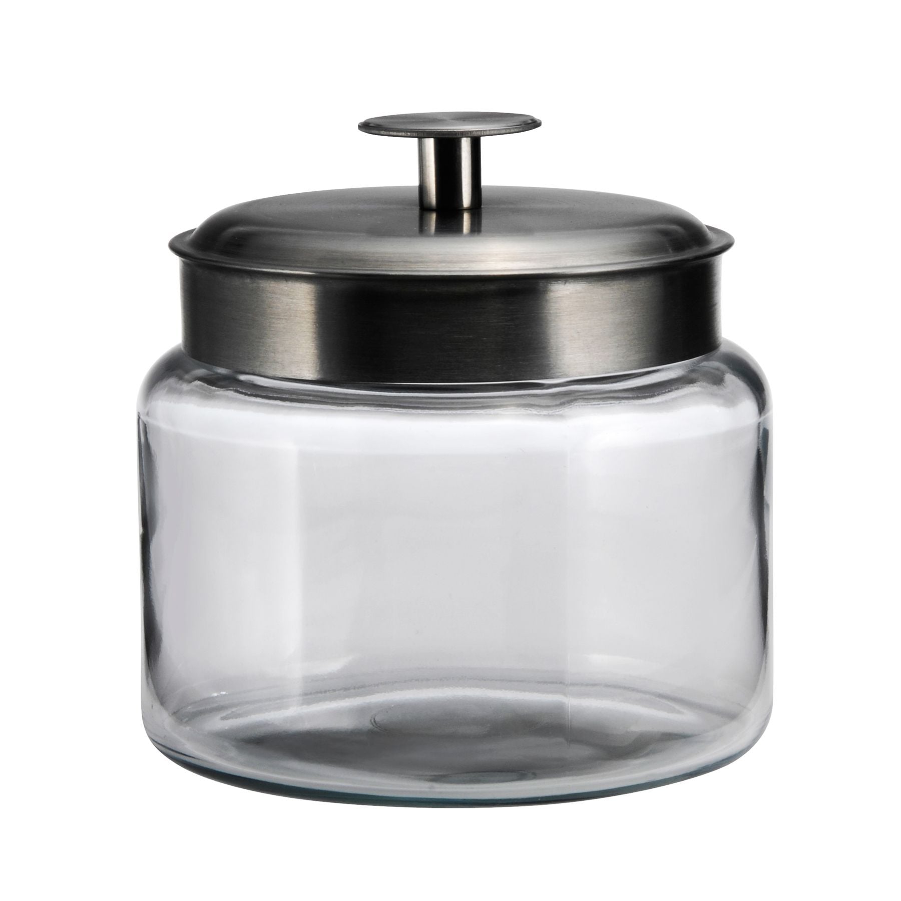 1.5L Rounded French Glass Storage Jar w/ Airtight Rubber Seal