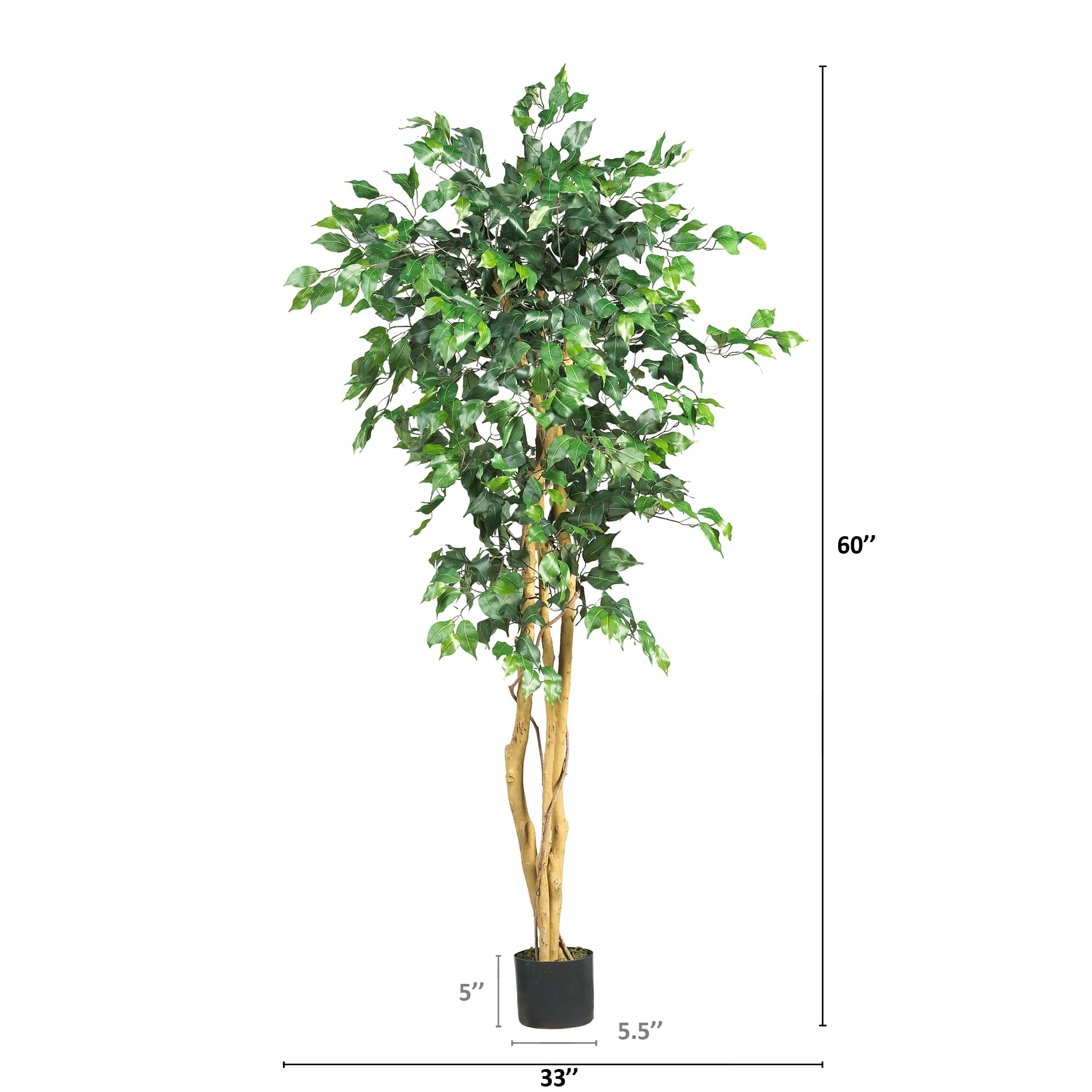 Nearly Natural 5208 Artificial-Plants-Trees - View #3