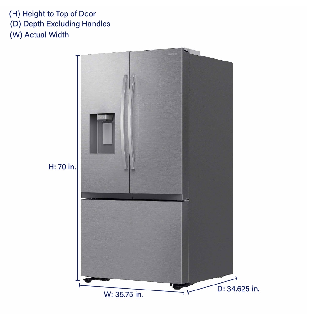 Samsung RF32CG5400SR French-Door-Refrigerators - View #2