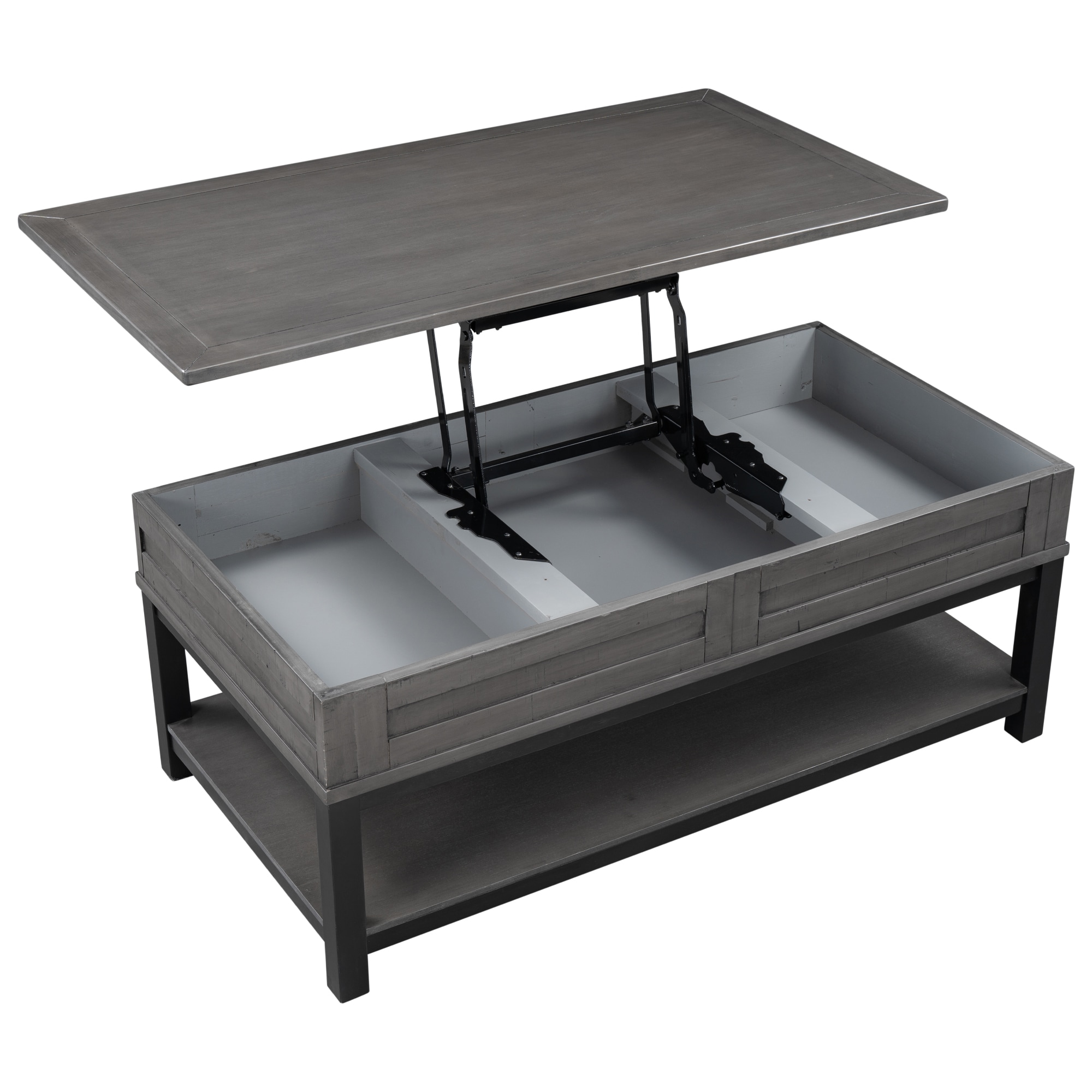 Clihome MA-WF-HT-16045 Lift Top Coffee Table with Inner Storage MDF board MDF Modern Coffee Table with Storage