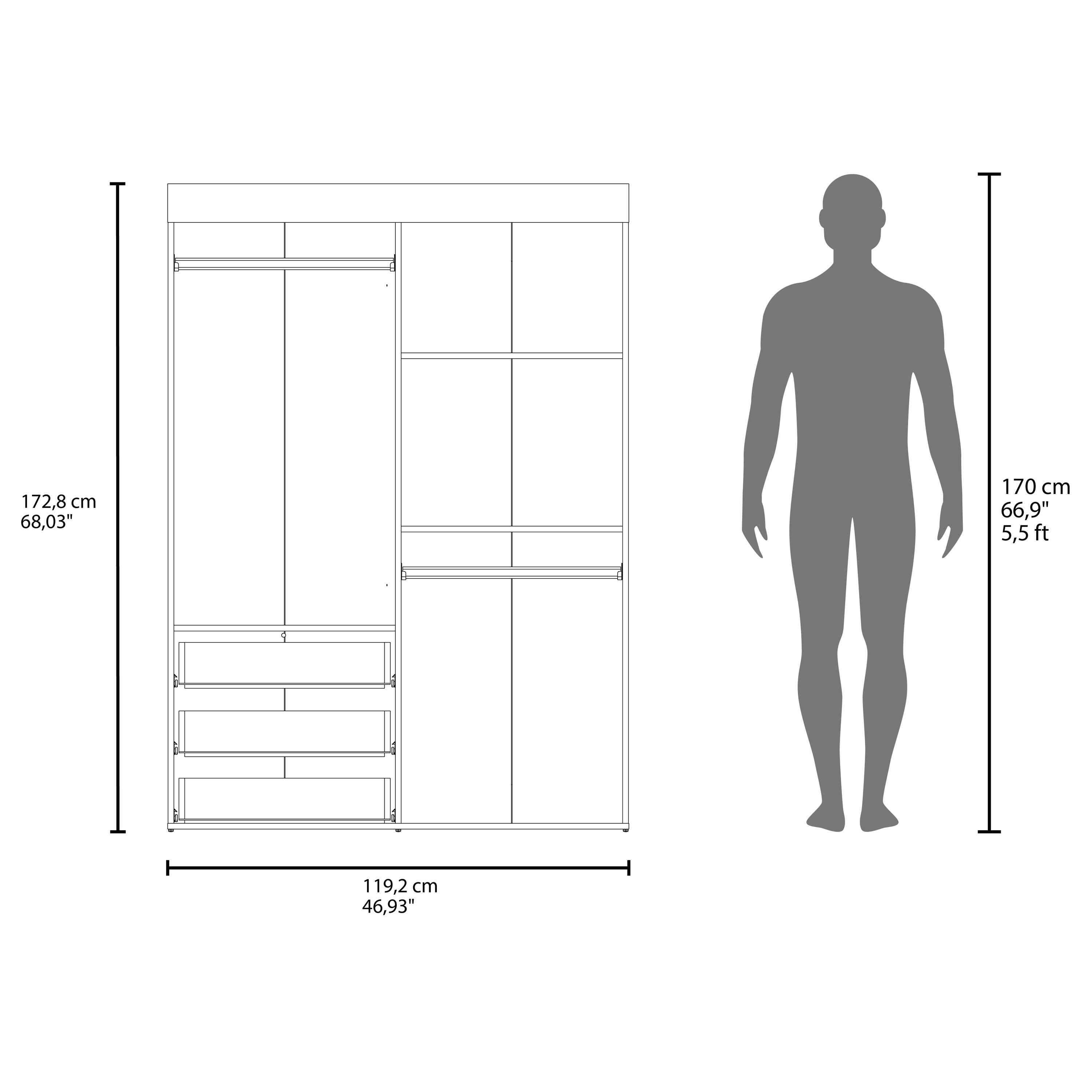 LOVMOR SF-X-B070S00365 Bifold-Sliding-Closet-Doors - View #8