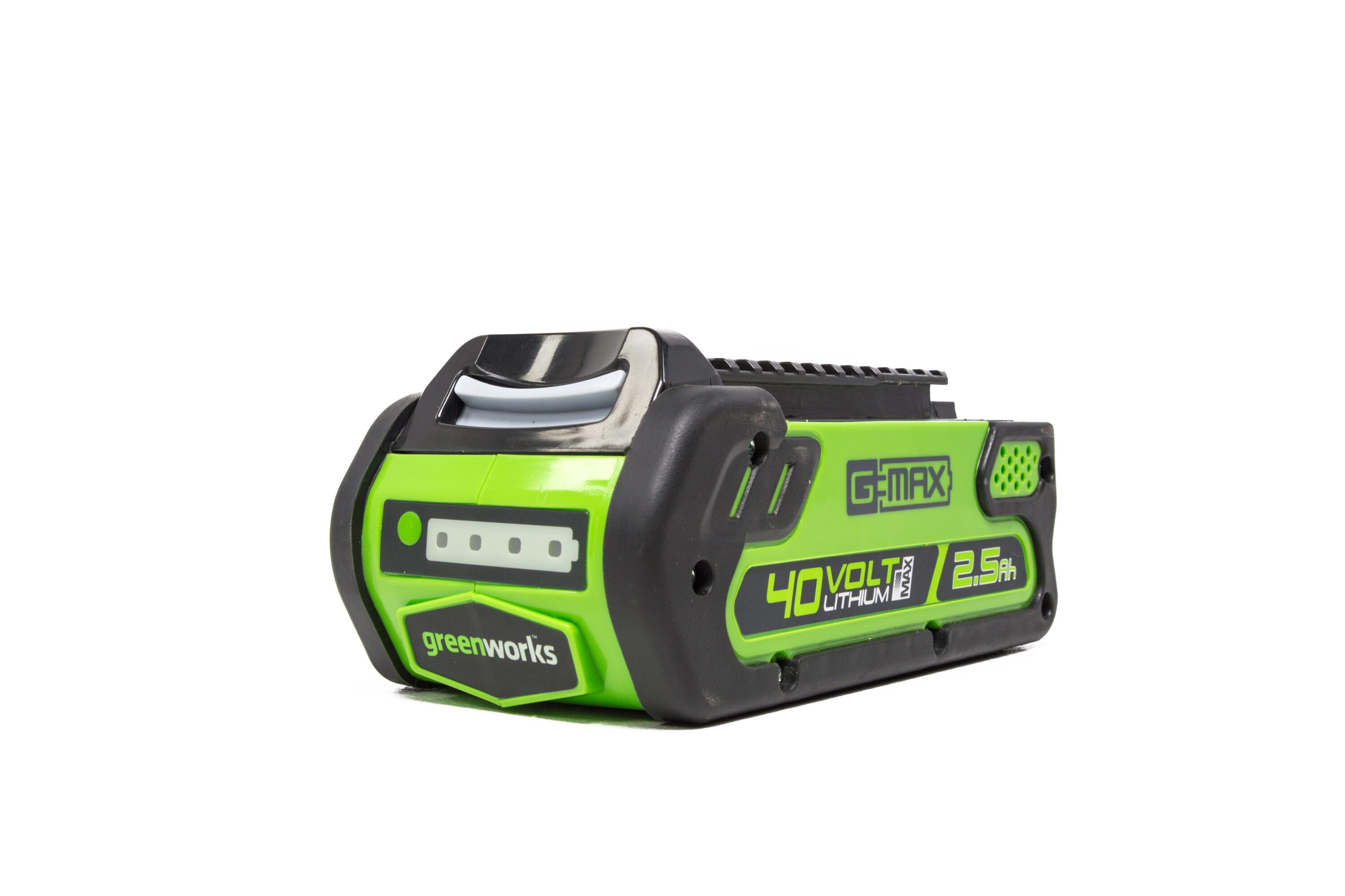 Greenworks 40-Volt 2.5 Ah Lithium Ion (li-ion) Battery in the Cordless  Power Equipment Batteries & Chargers department at