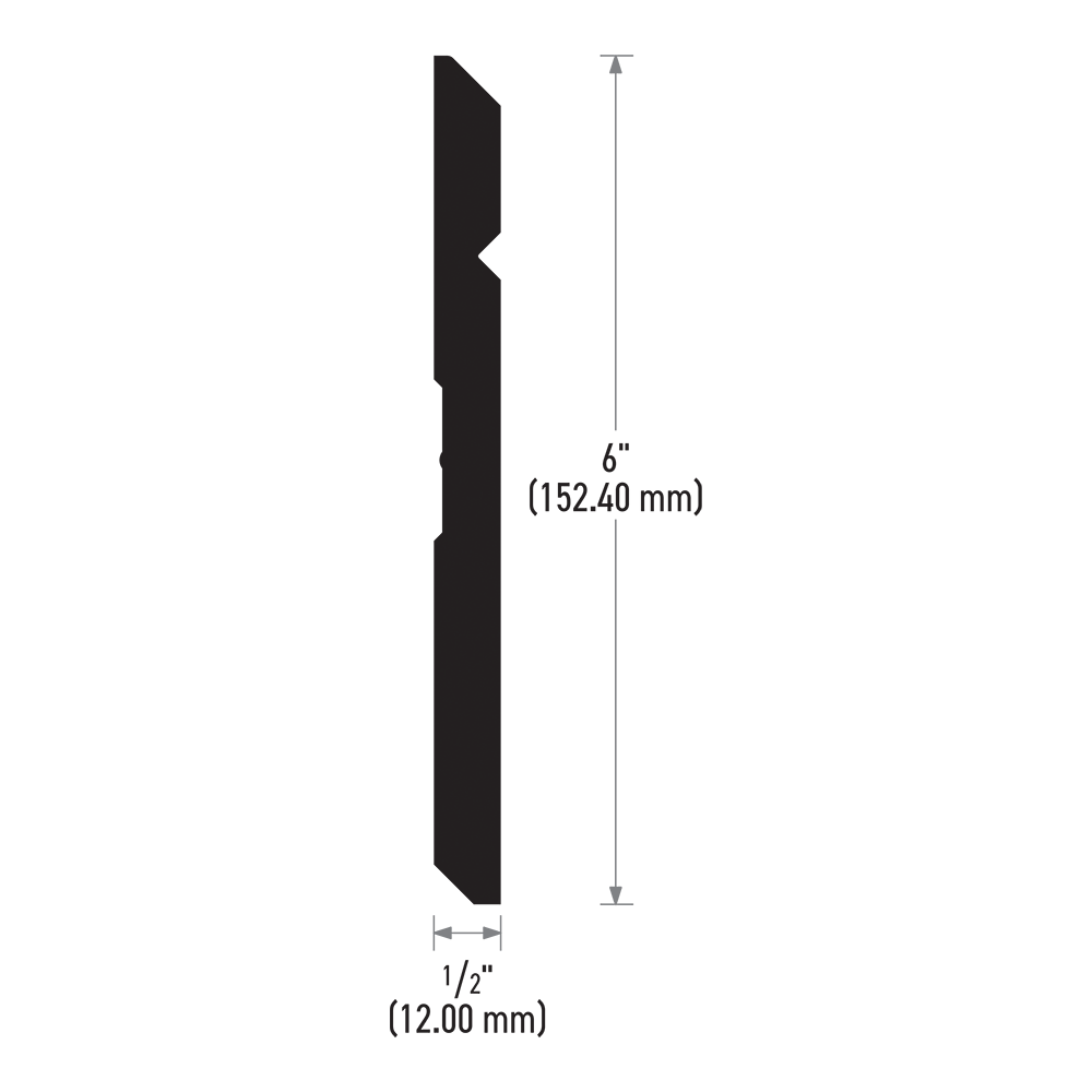RELIABILT 8281M-MDF12 Baseboard-Moulding - View #4