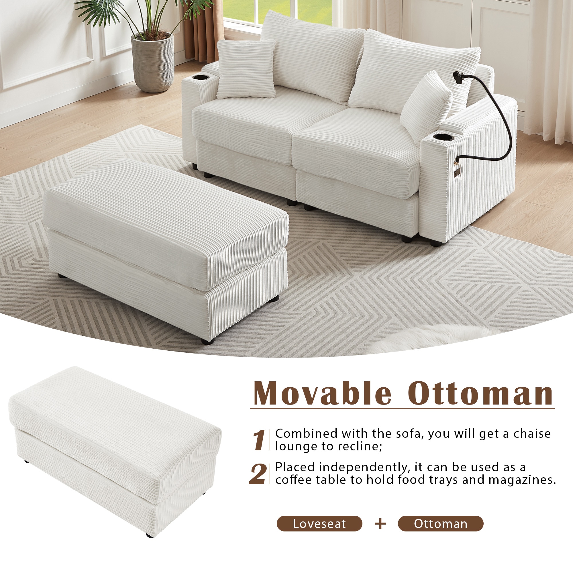 ModernLuxe L-N719S001610A Sofas-Loveseats - View #6