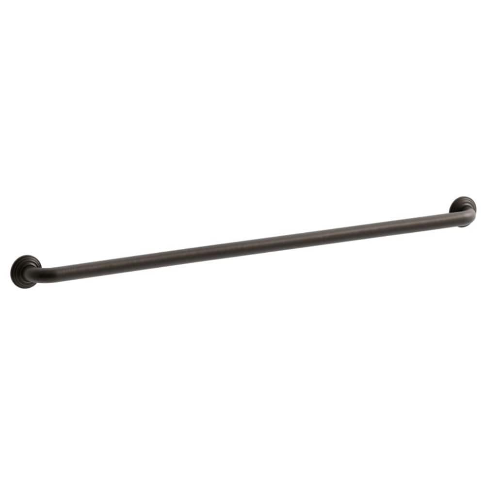 KOHLER Traditional 36-in Oil-Rubbed Bronze Wall Mount ADA Compliant Grab Bar (300-lb Weight Capacity)