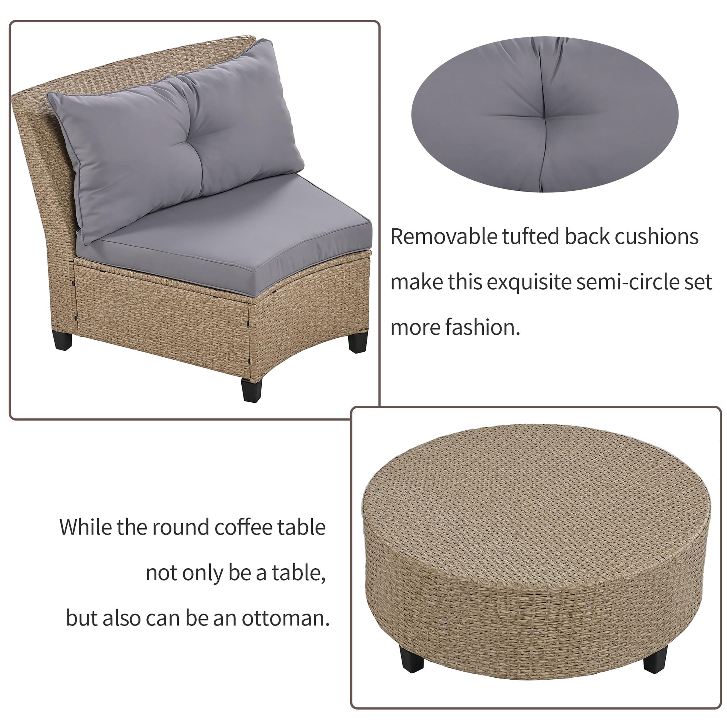 Moda Furnishings MDWY000323AAD Patio-Conversation-Sets - View #6
