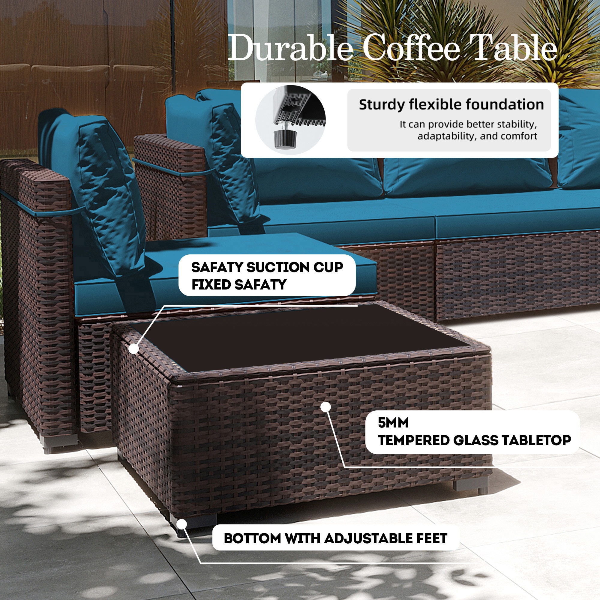 Patio Watcher LS-RT5-KD56DK-B3 Patio-Conversation-Sets - View #4