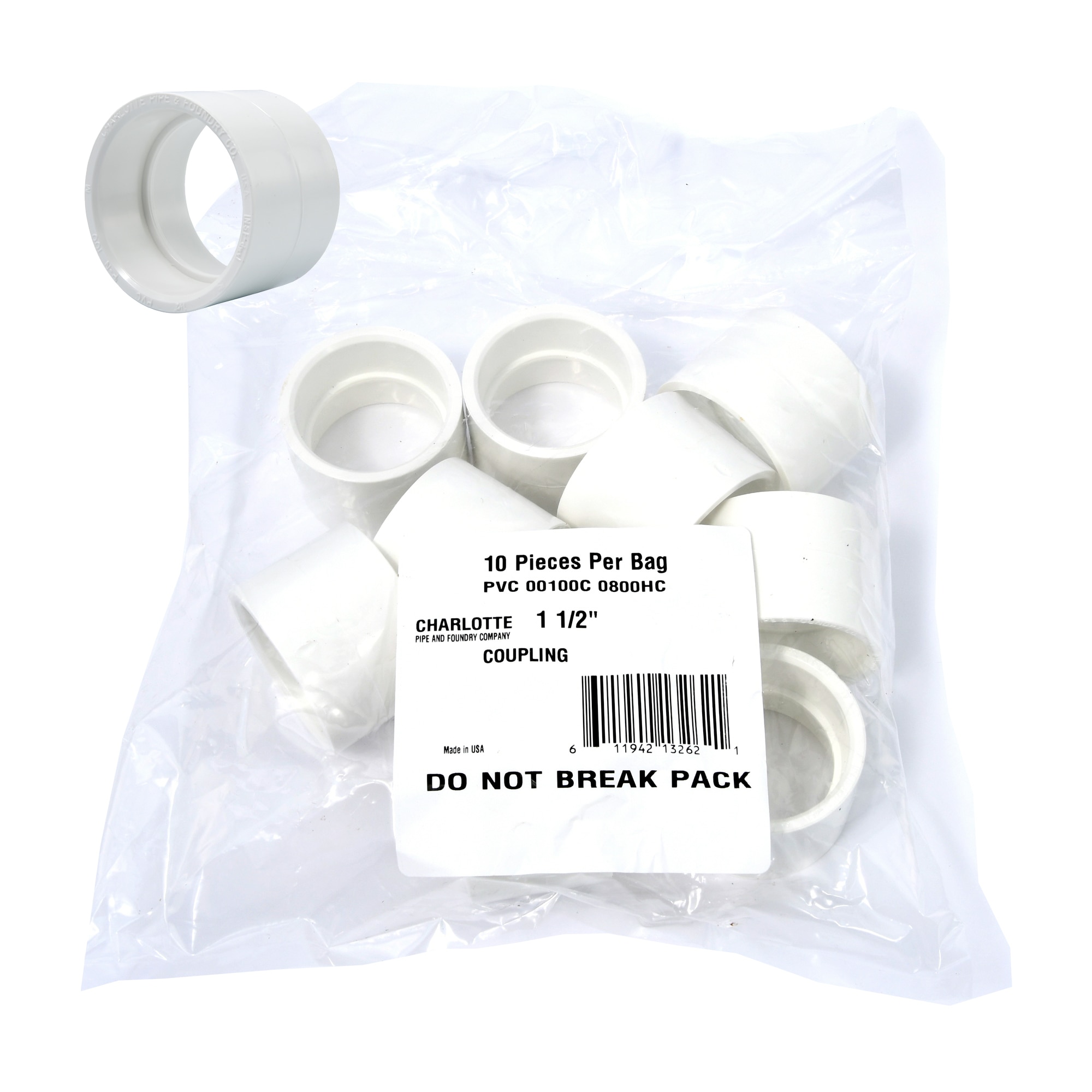 Charlotte Pipe PVC 00100C 0800 Pvc-Dwv-Fittings - View #3