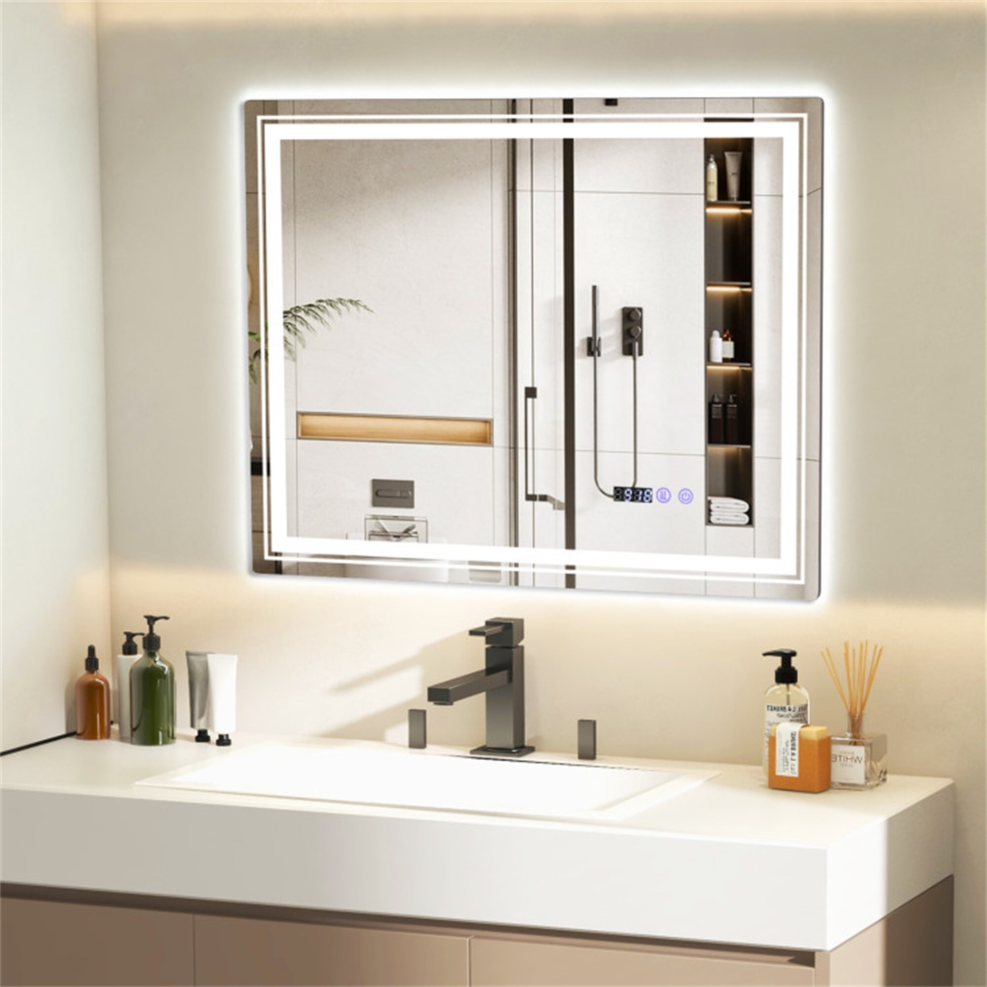 BABOOM BOM-9967533-OR Framed-Bath-Mirrors - View #2