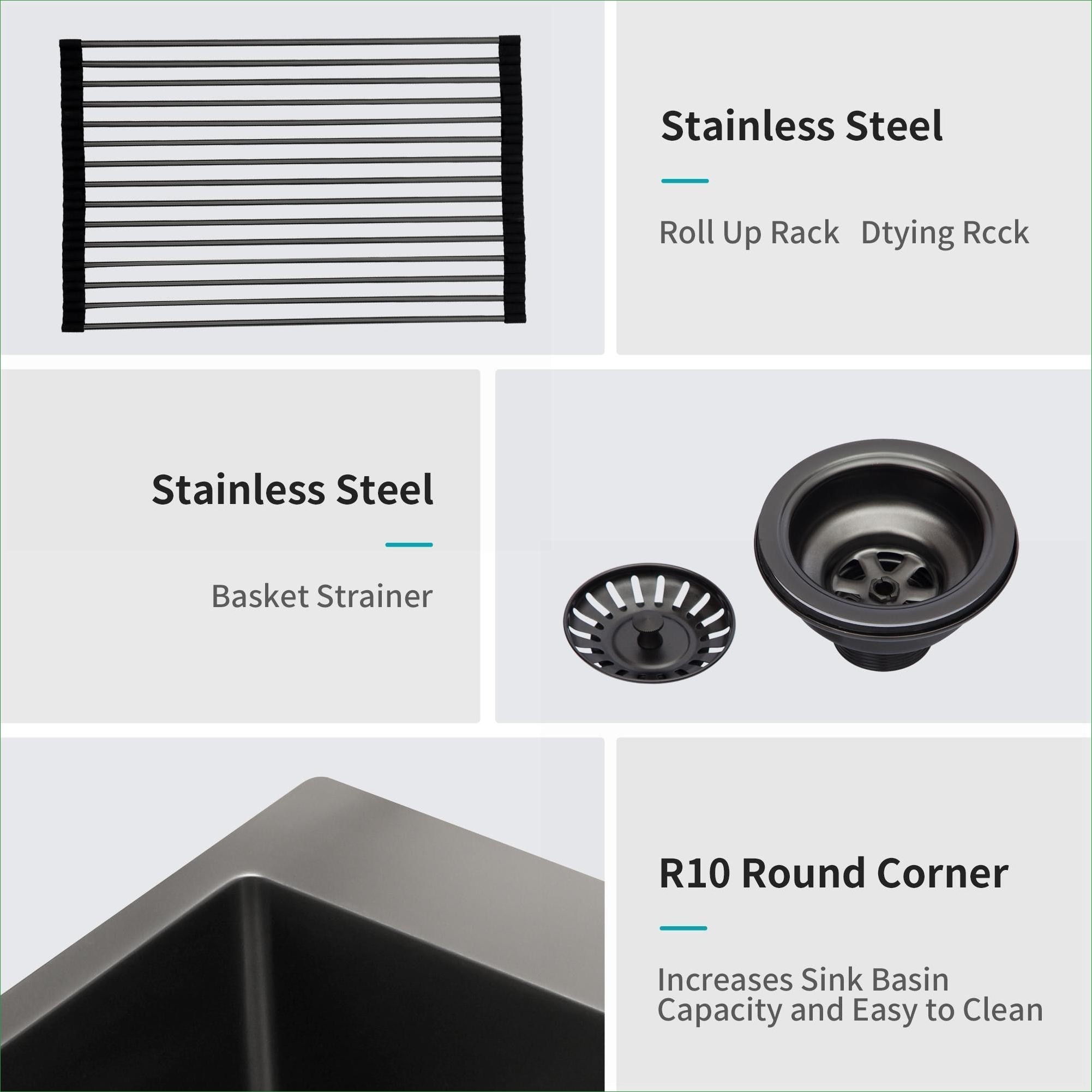 Watnature YI1CYDYO6KDC Kitchen-Sinks - View #5