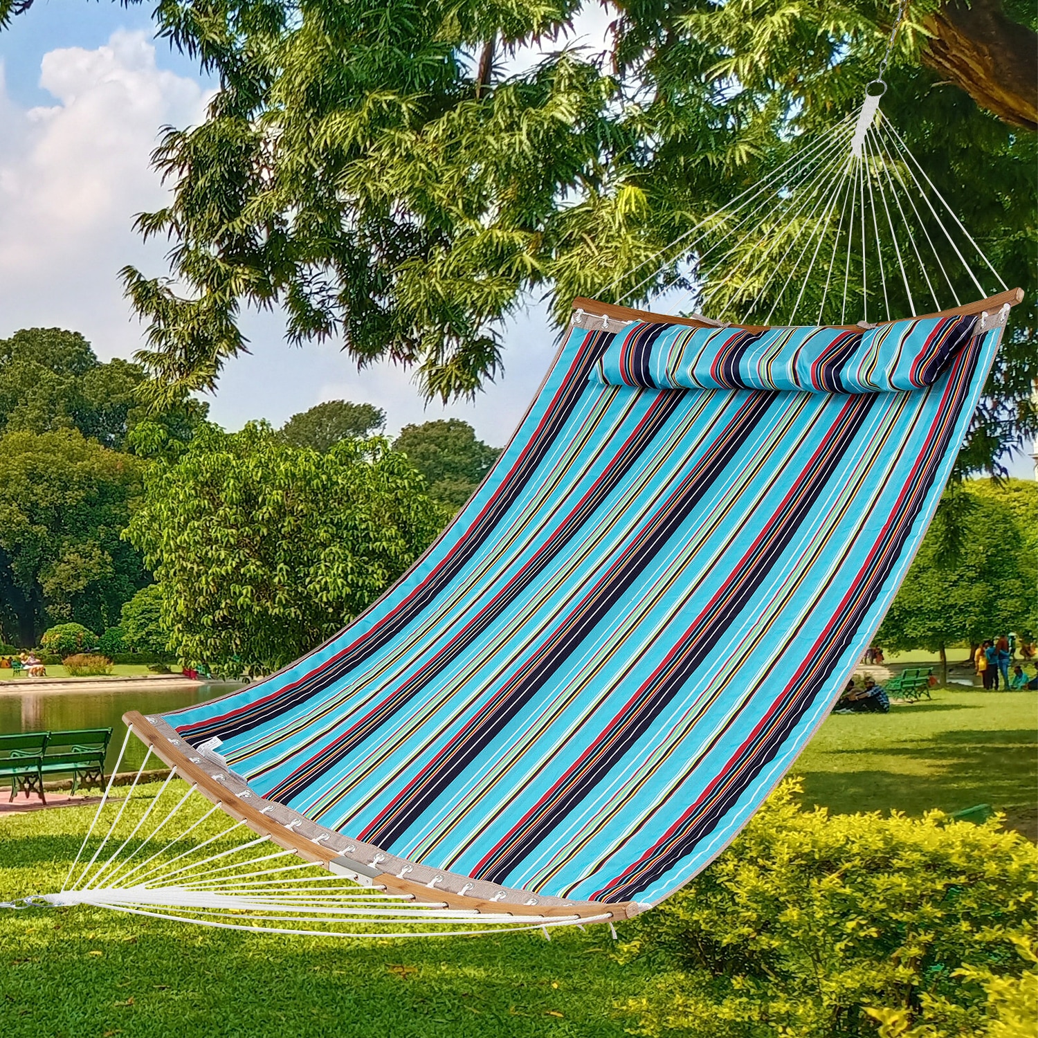 WELLFOR TDG10458BL hammocks - View #9