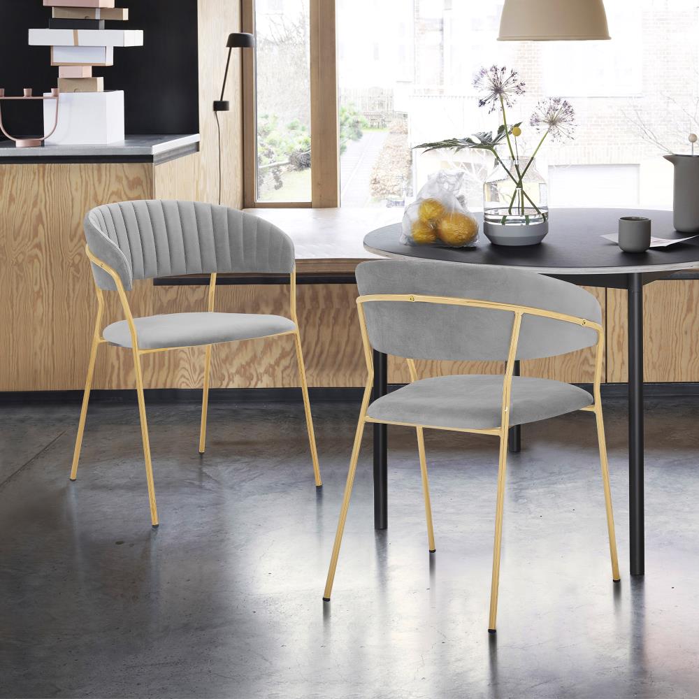 Armen Living LCNRSIGLGRY Dining-Chairs - View #8