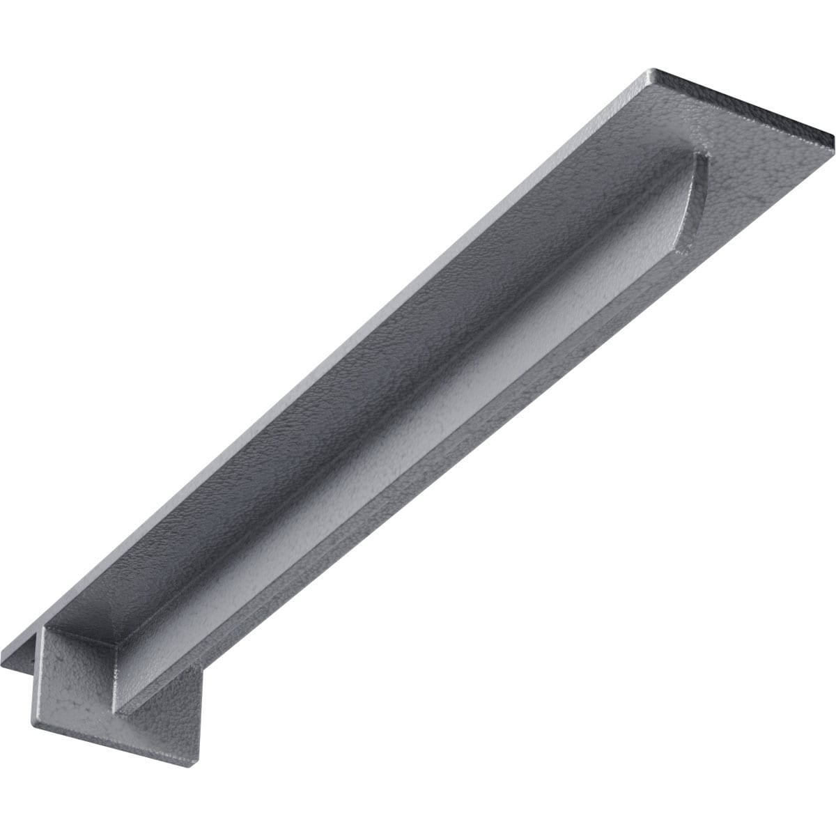 Ekena Millwork BKTM03X20X02HEHLB Heaton Hidden 20-in x 3-in x 2-in Blue Steel Countertop support bracket