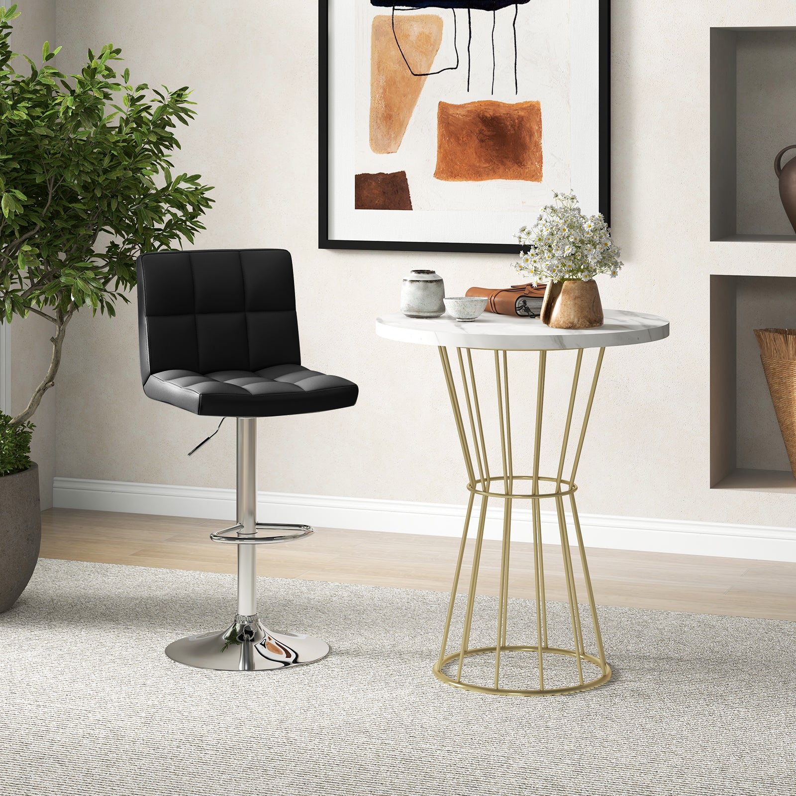 Boyel Living HYSN-66492BK-1 stools - View #2