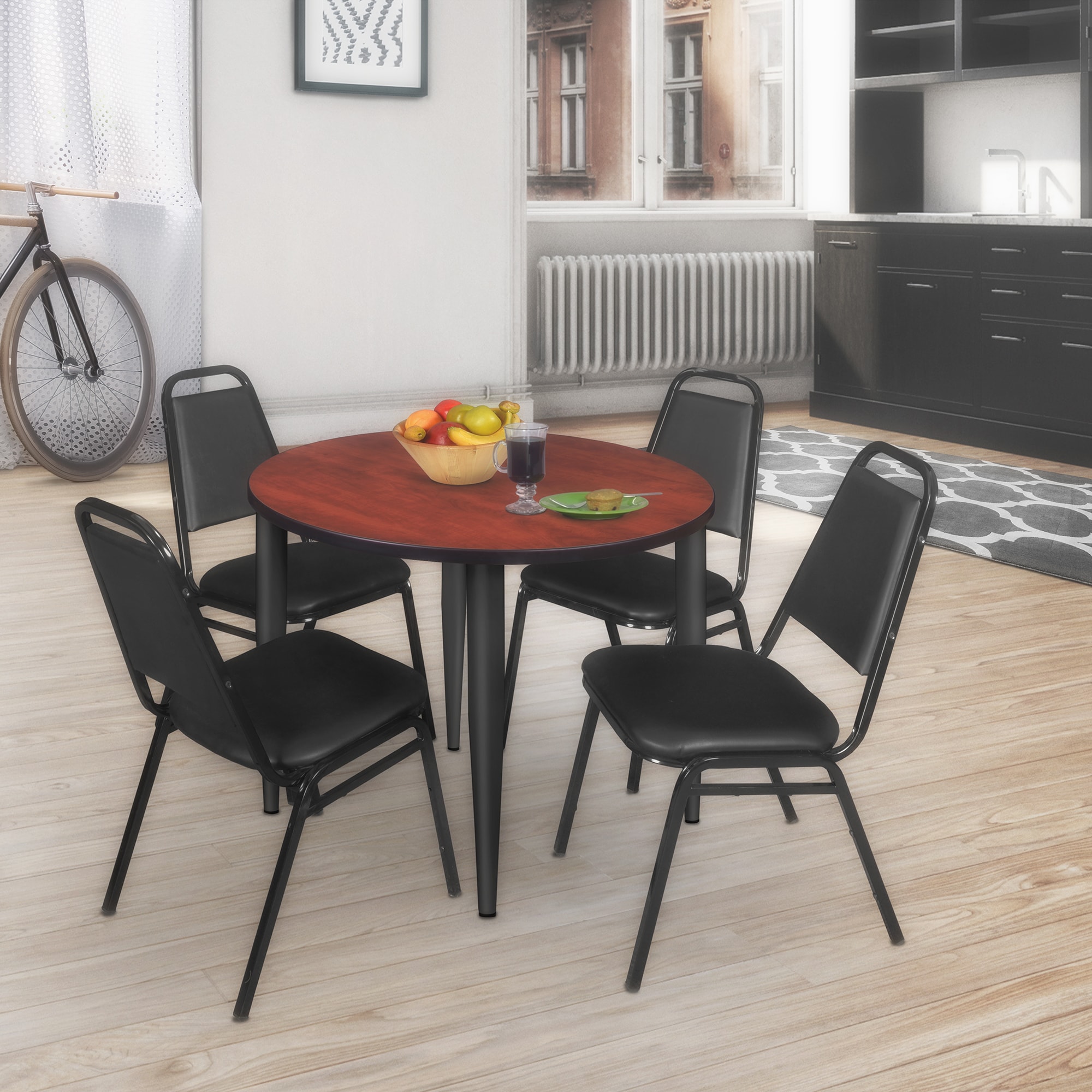 Regency TPL42RNDCHBK29BK Dining-Sets - View #2