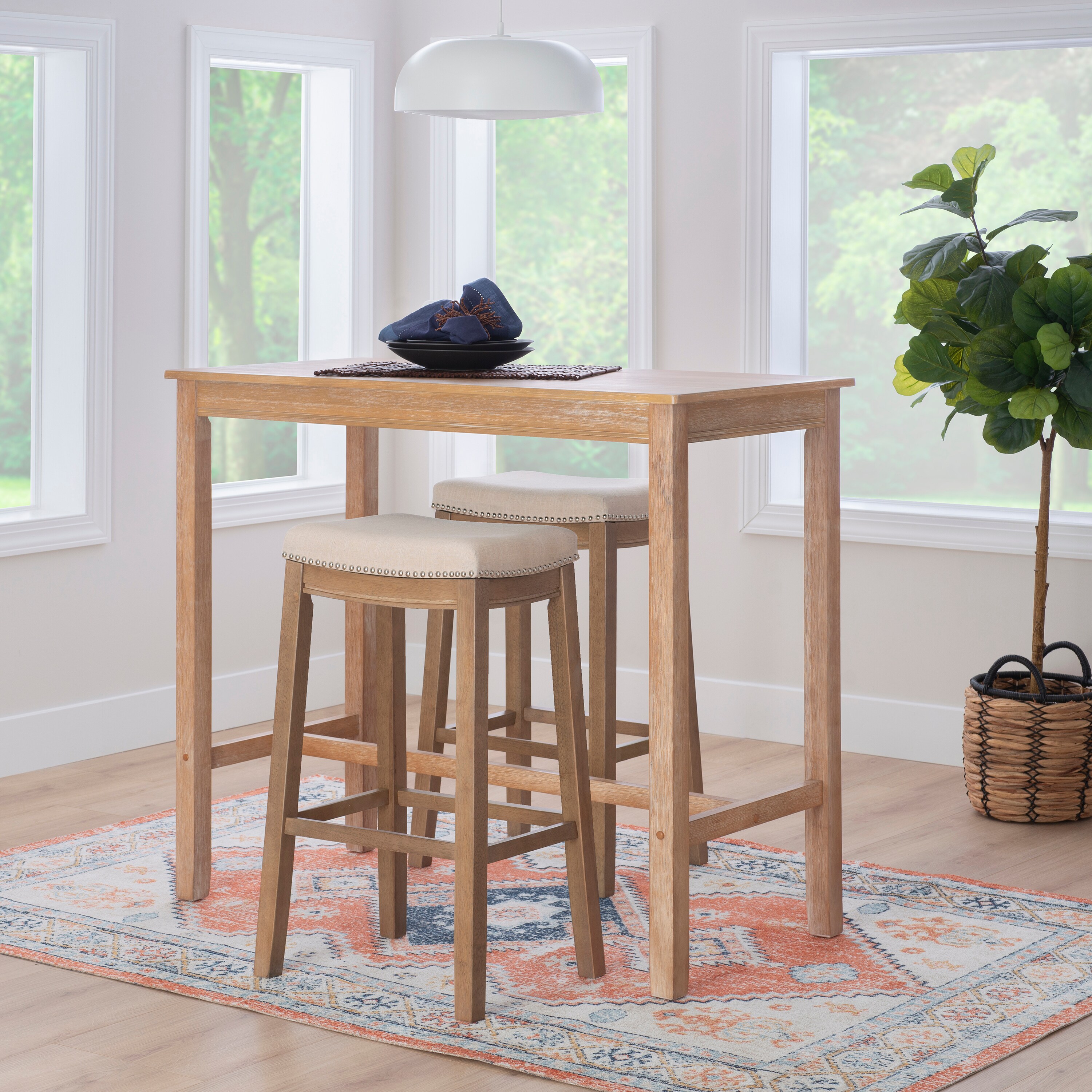 Linon CPT104NAT01U Dining-Tables - View #6