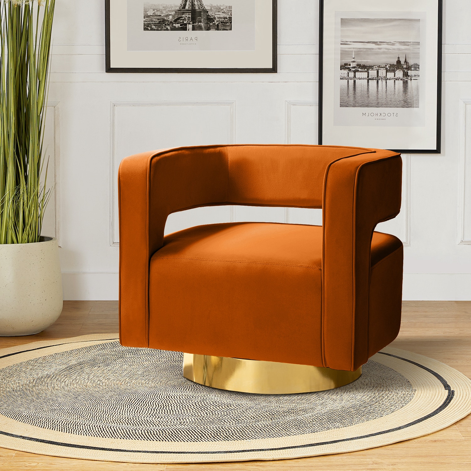 14 Karat Home CHM0141-ORANGE chairs - View #3