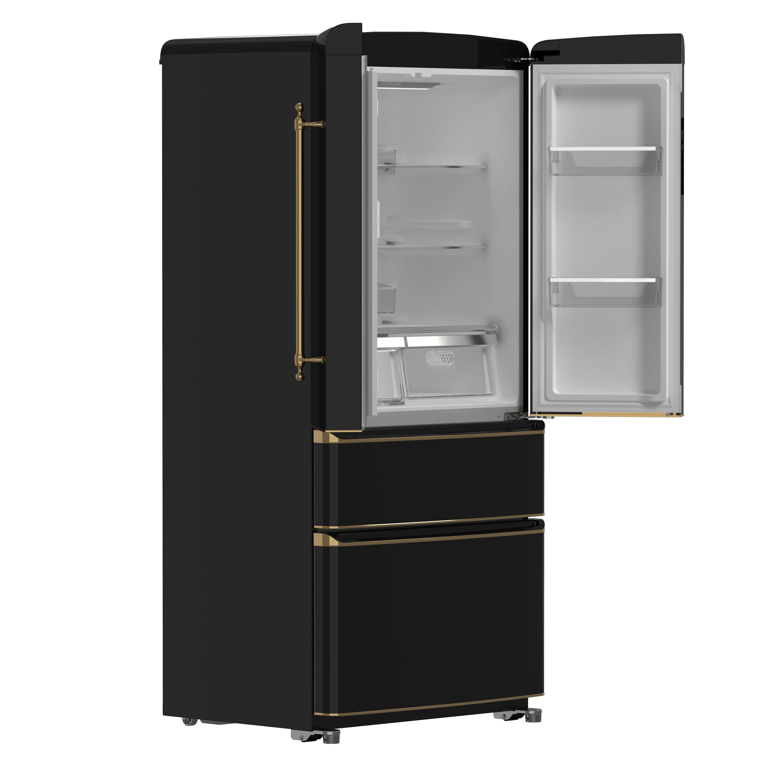 FORNO FFFFD1791-33BLK French-Door-Refrigerators - View #8