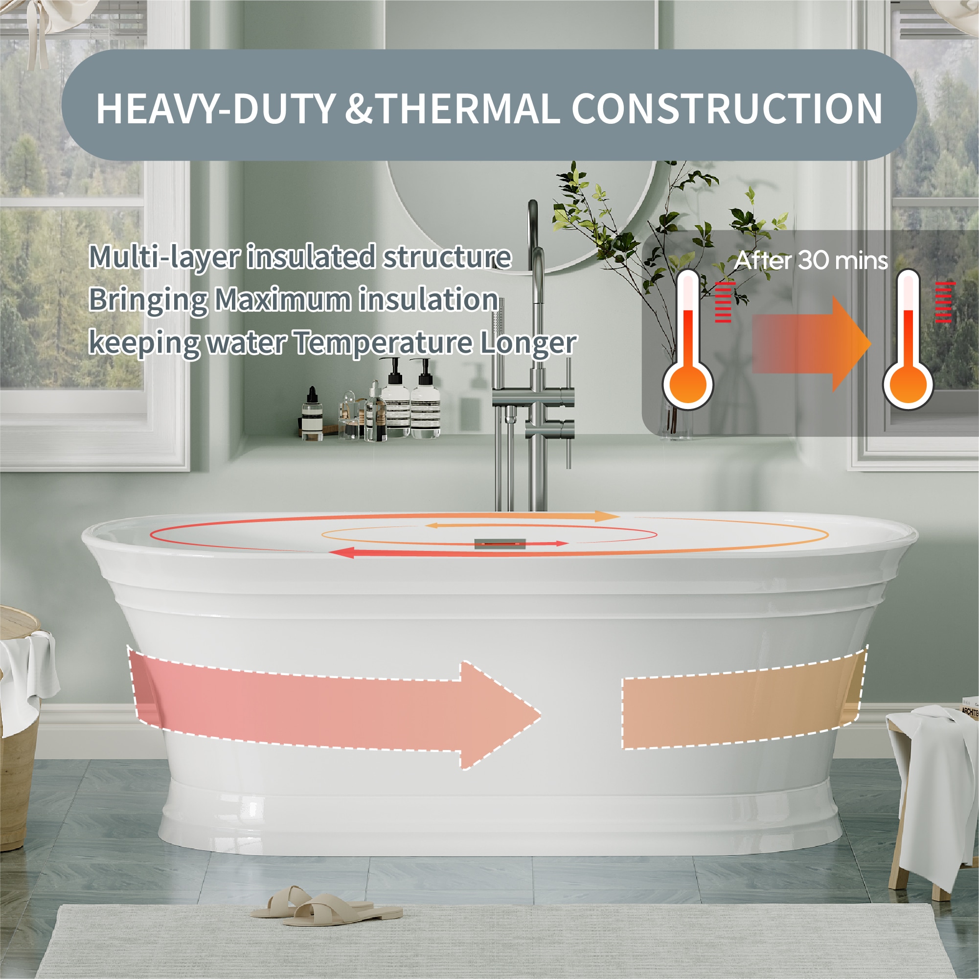 Forclover CLR-P203352 bathtubs - View #6