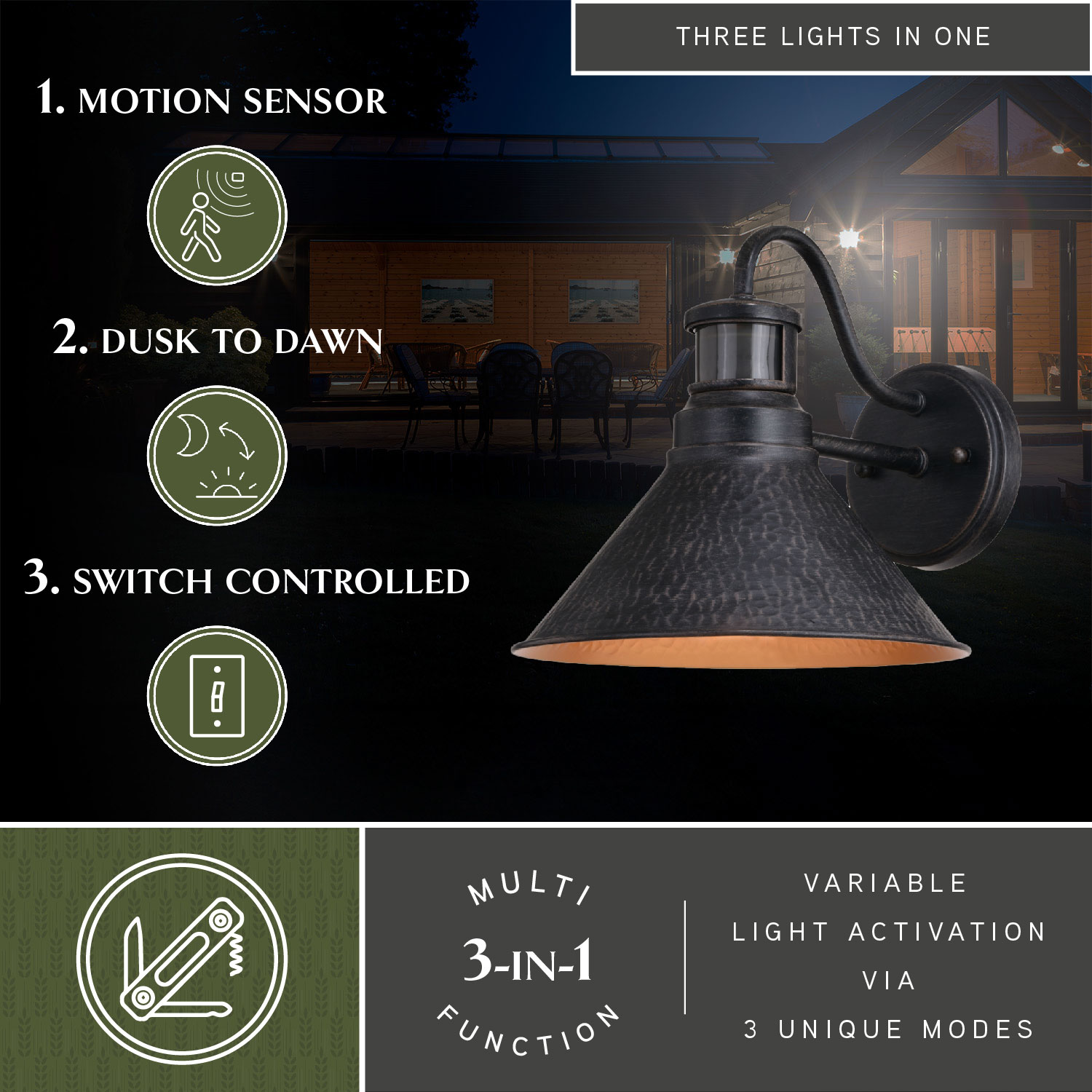 Cascadia T0669 Outdoor-Wall-Lighting - View #2