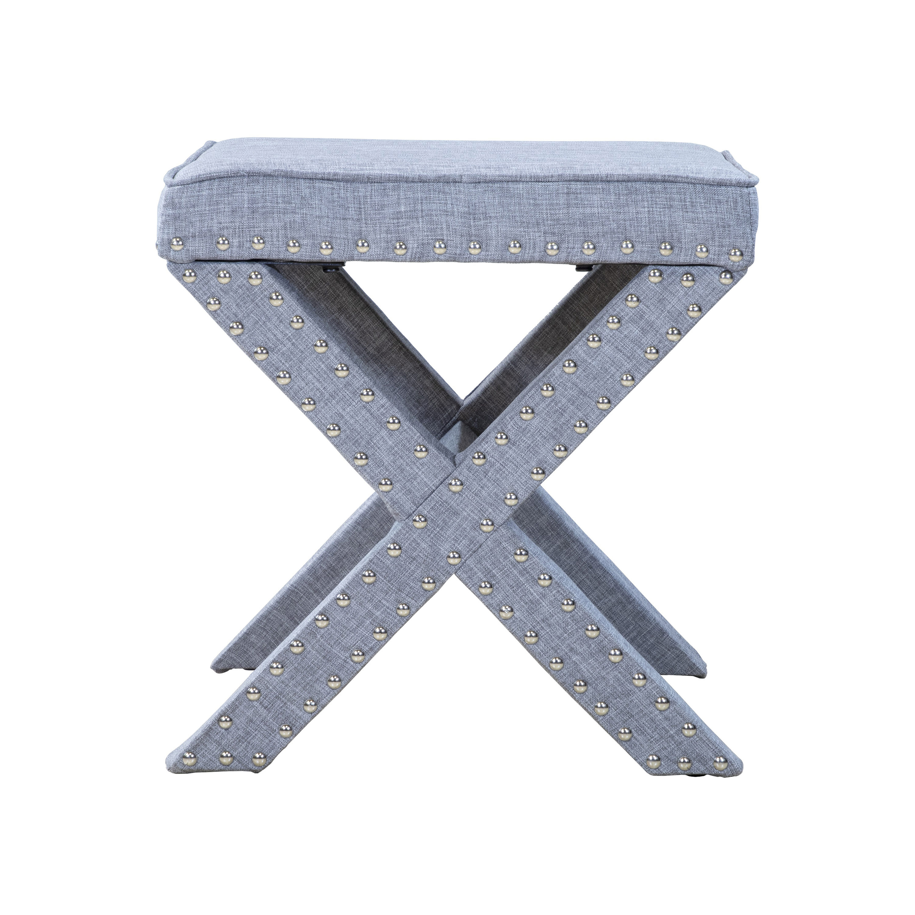 Furniture of America IDF-AC6785GY Indoor-Ottomans - View #3