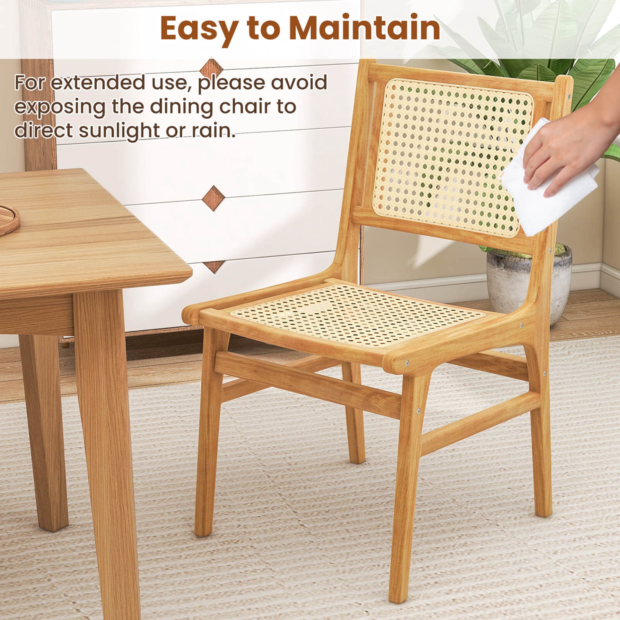 Costway HCST03768 Dining-Chairs - View #6
