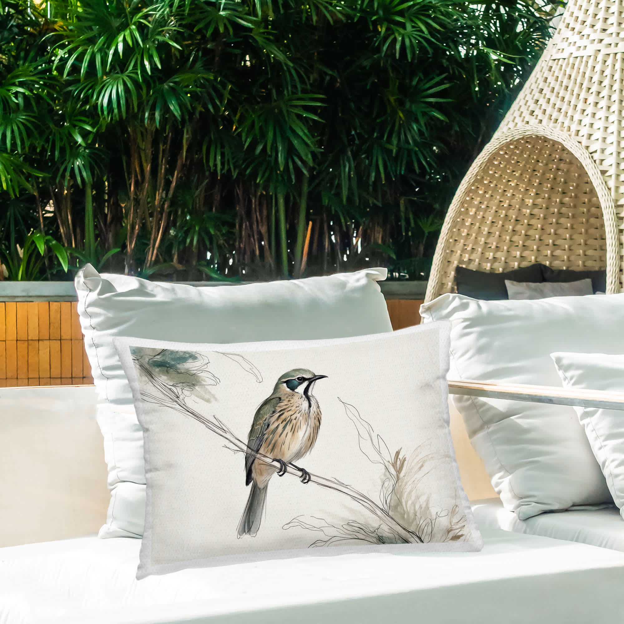 Stupell Industries PLP-194-ORC-14X20 Outdoor-Accent-Pillows - View #3