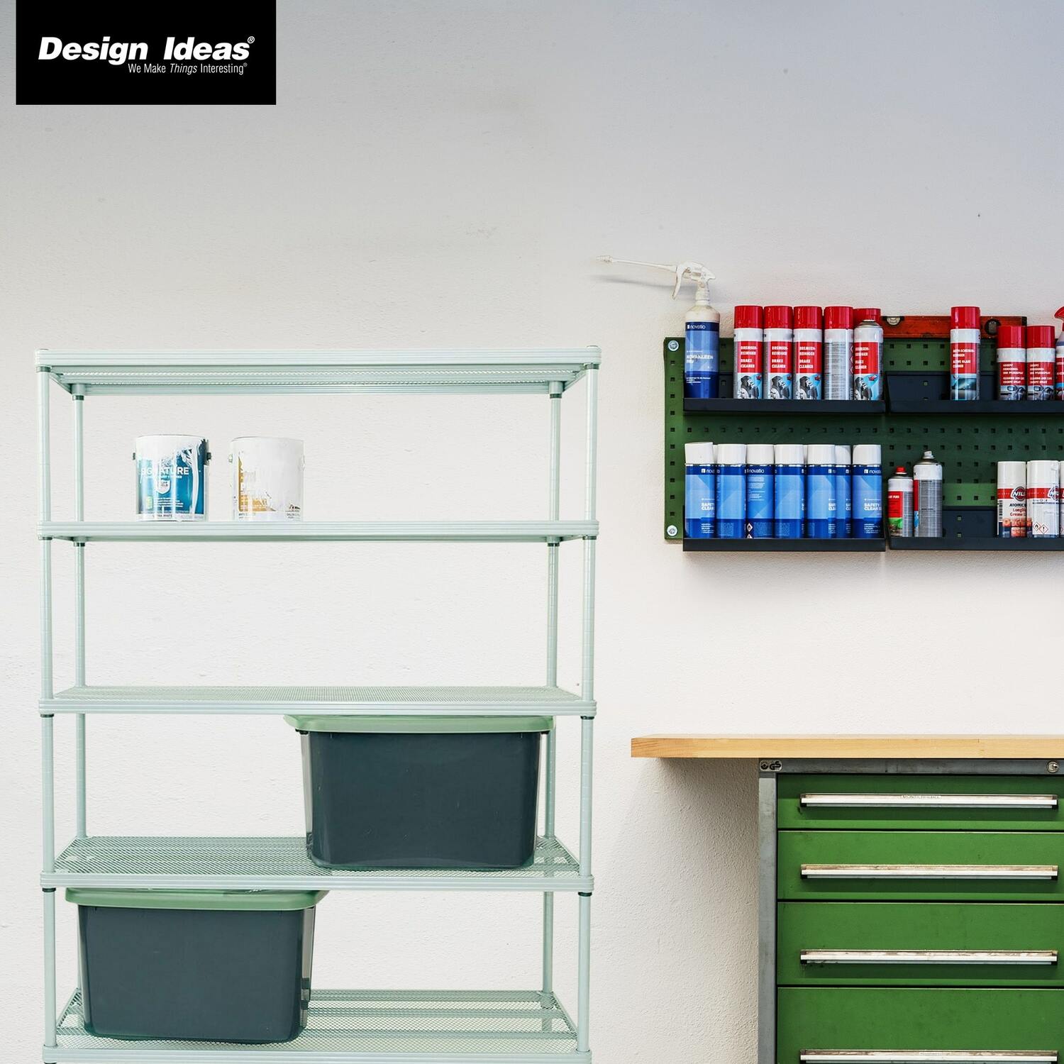 Design Ideas 325729 Free-Standing-Shelving - View #5