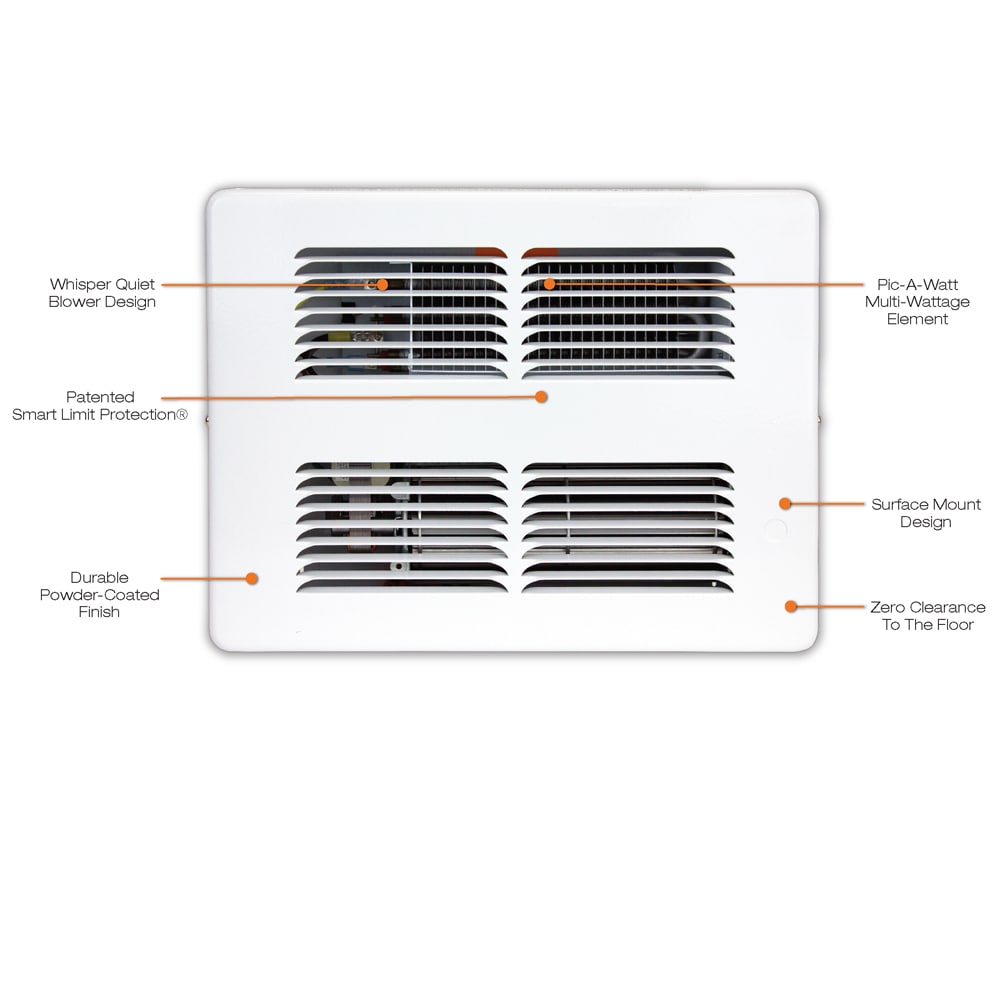 KING SL2422-W Wall-Heaters-Electric - View #2